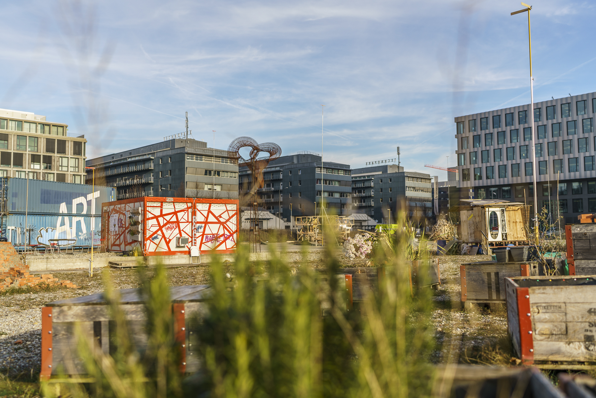 Zwischennutzung Pfingstweidstrasse