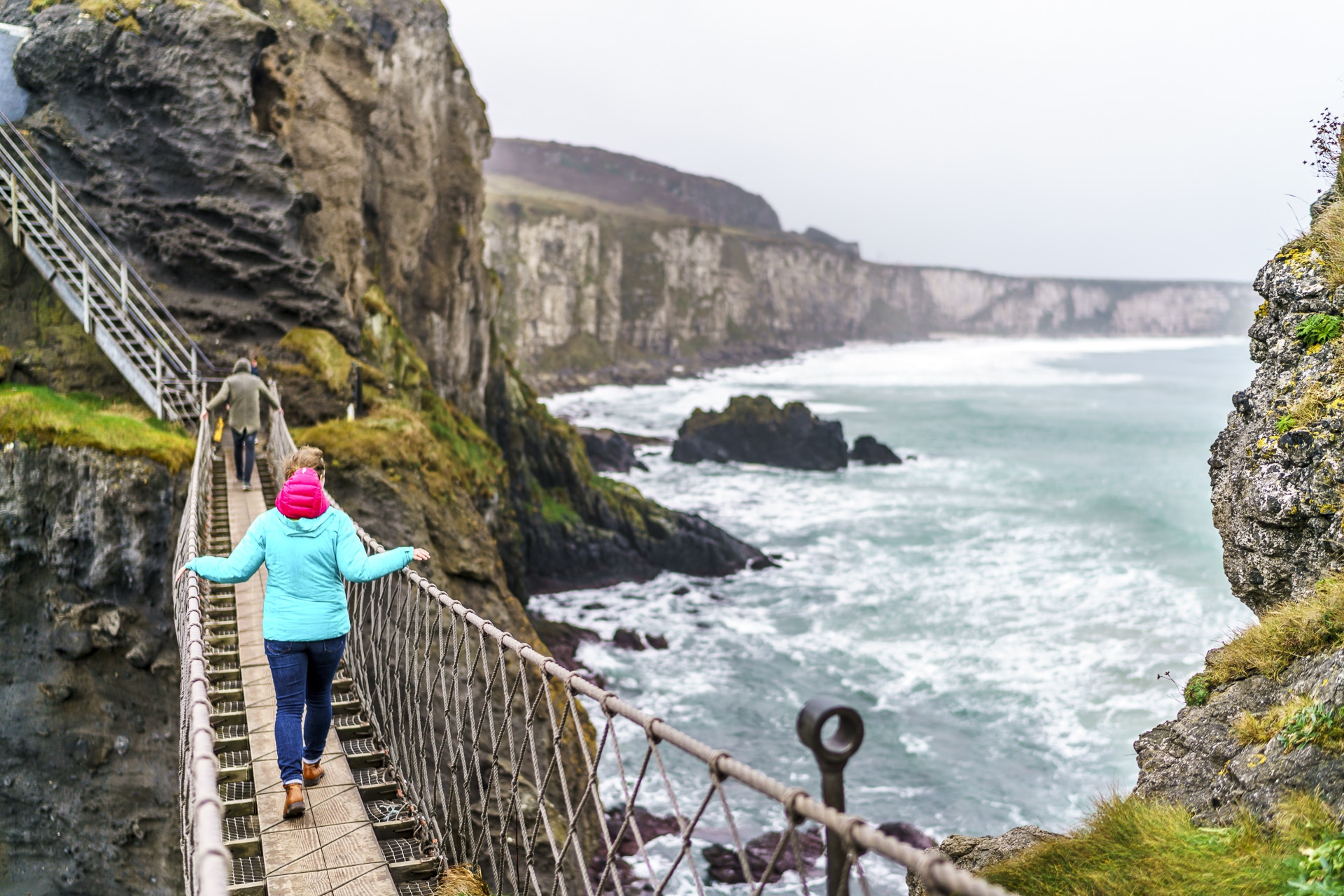 Carrick-a-red Rope Bridge