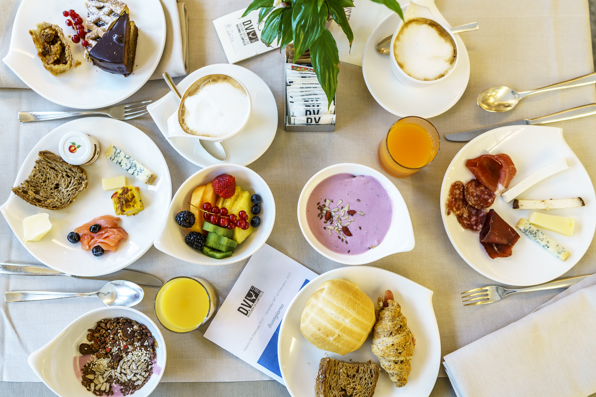 DV Chalet Hotel Frühstück