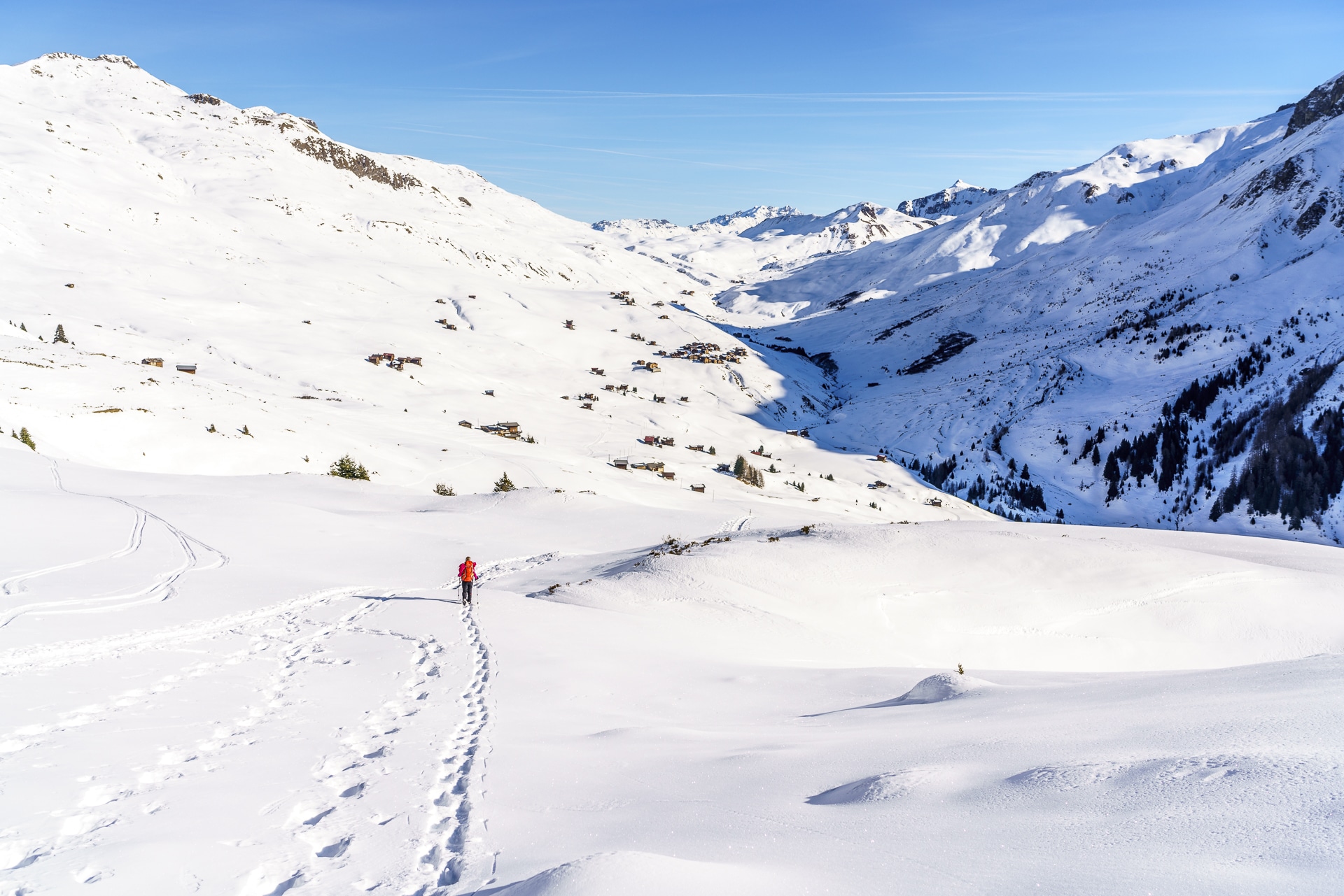 Fondei Schneeschuhtour