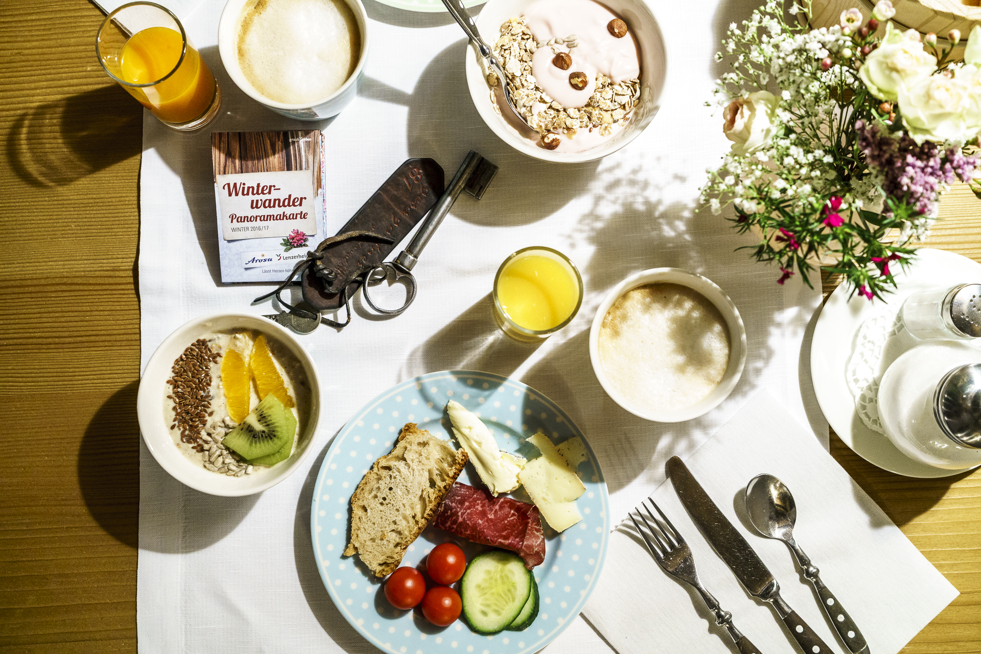 Frühstück Hotel Guarda Val
