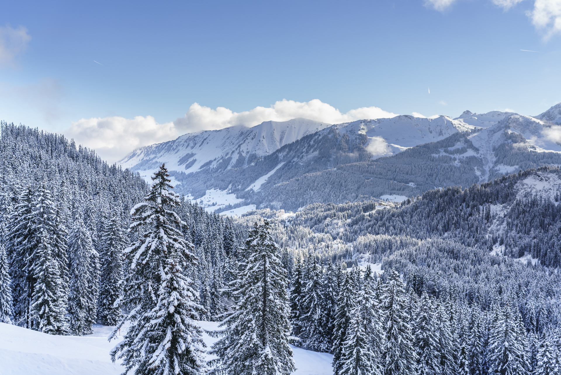 Kleinwalsertal Winterstimmung