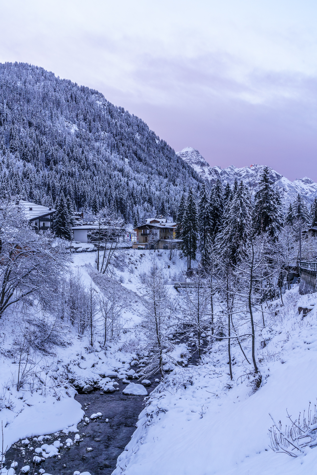 Morgenstimmung Madonna di Campiglio
