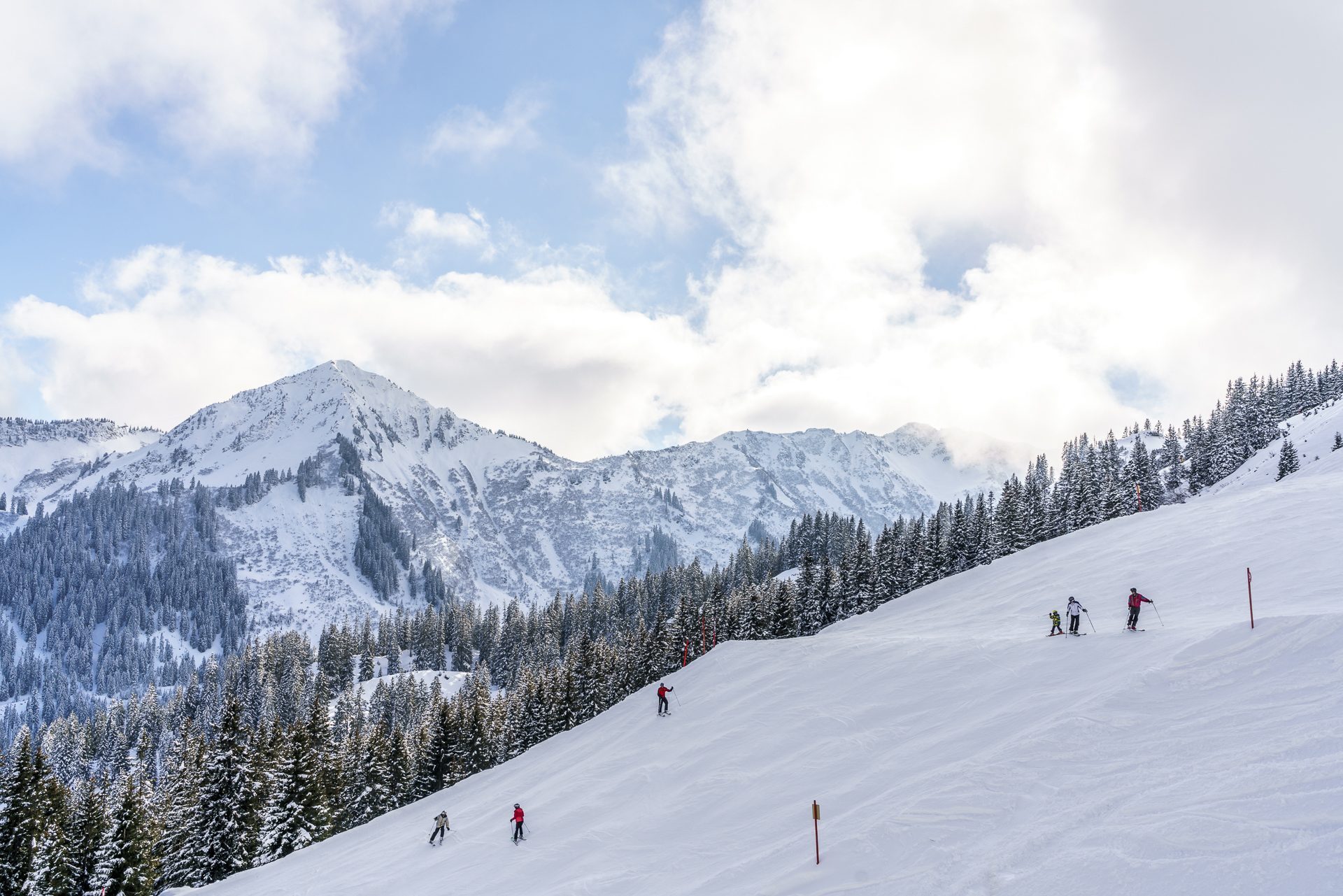 Skigebiet Ifen Heuberge Kleinwalsertal