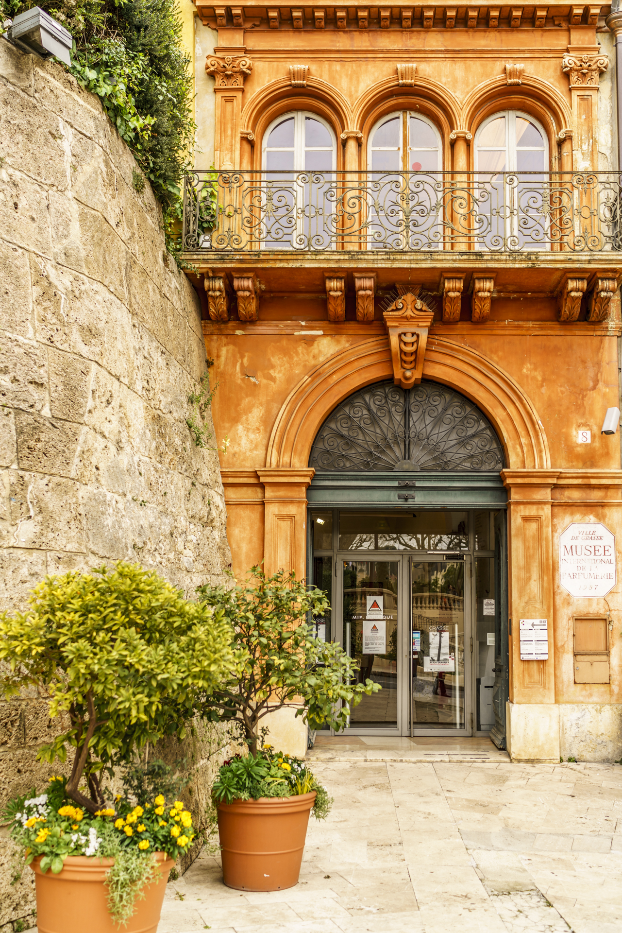 Grasse Eingang Parfümmuseum