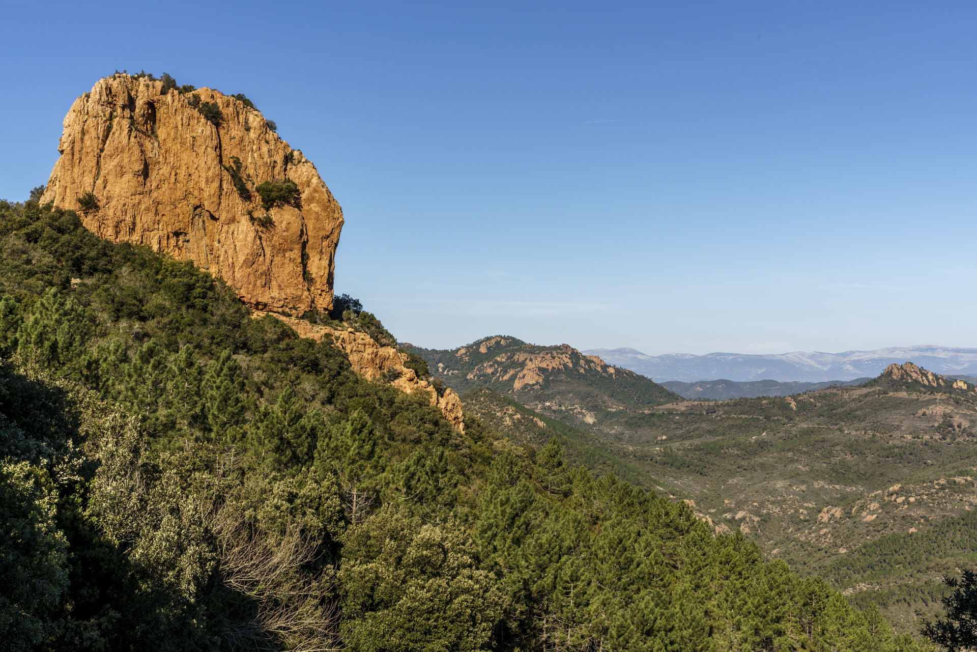 Pic de l'ours Esterel-Gebirge