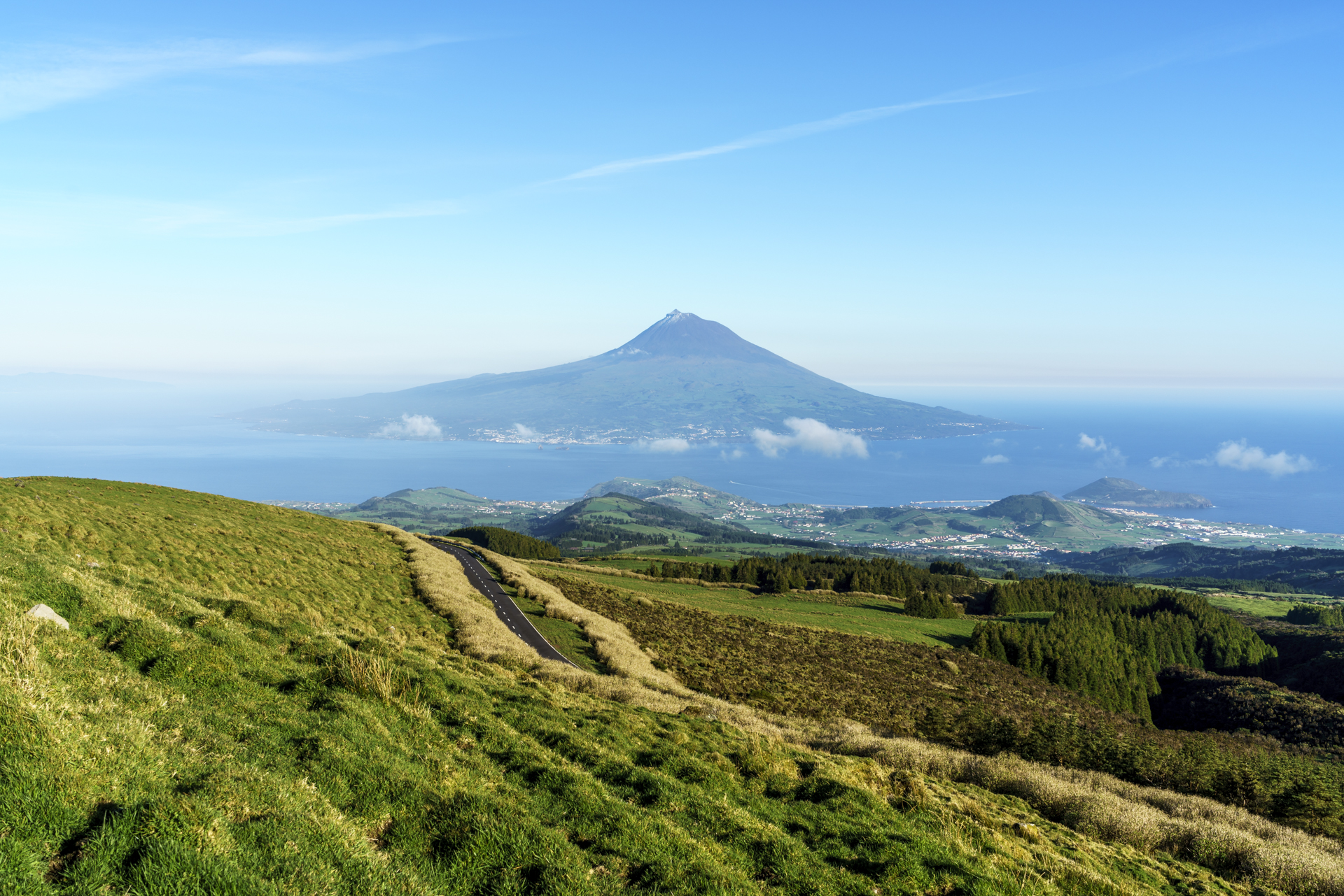Aussicht Caldeira Faial