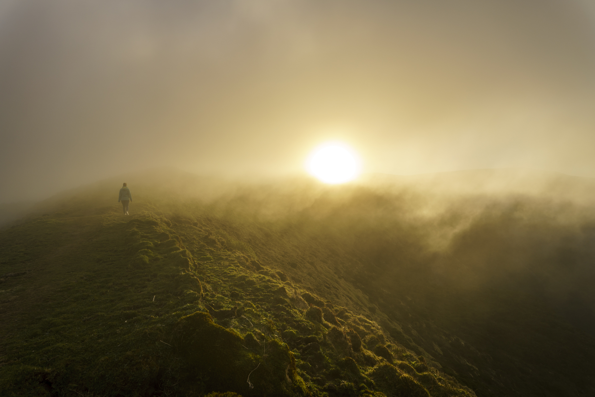 Caldeira Faial Nebel