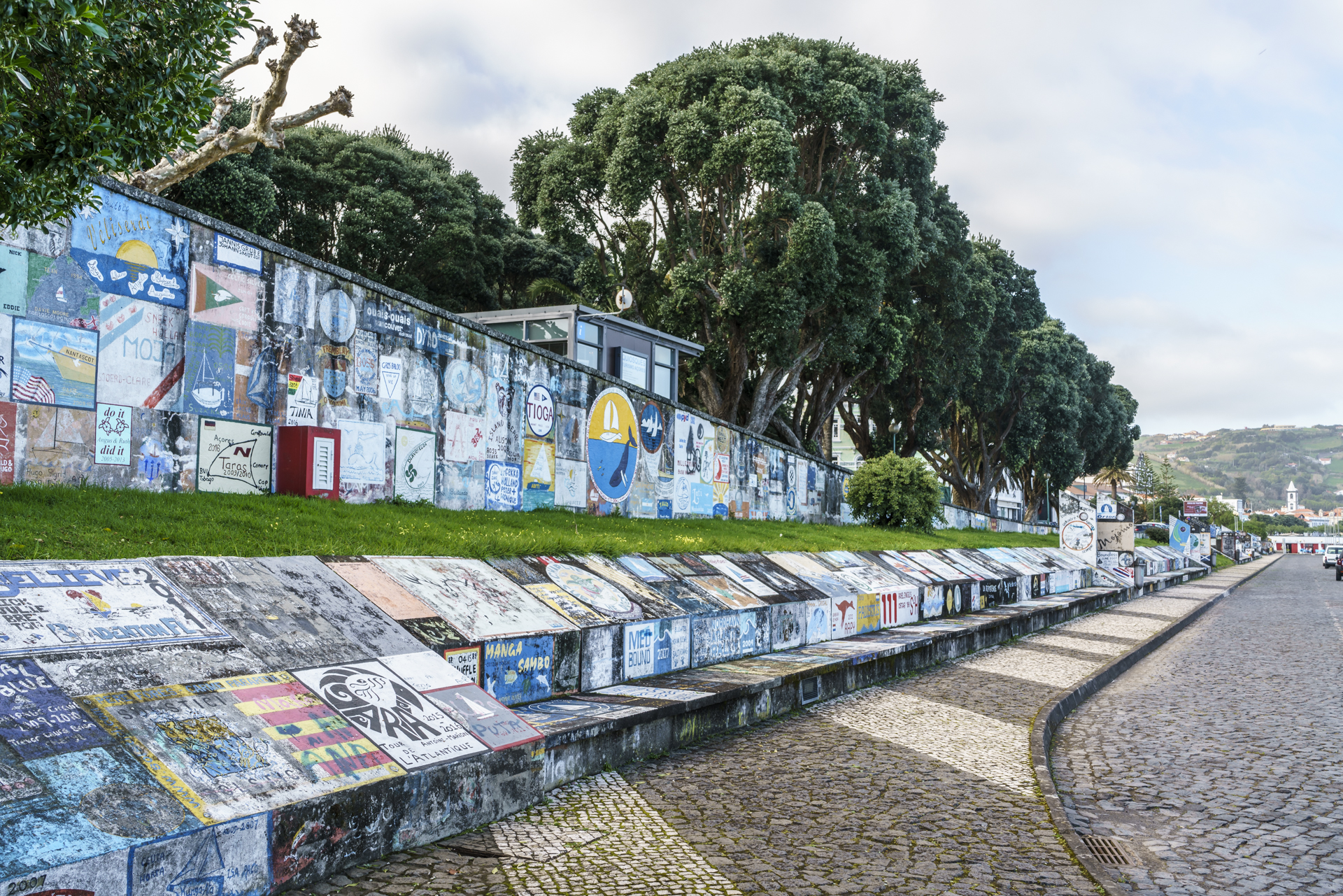 Faial Horta Hafen