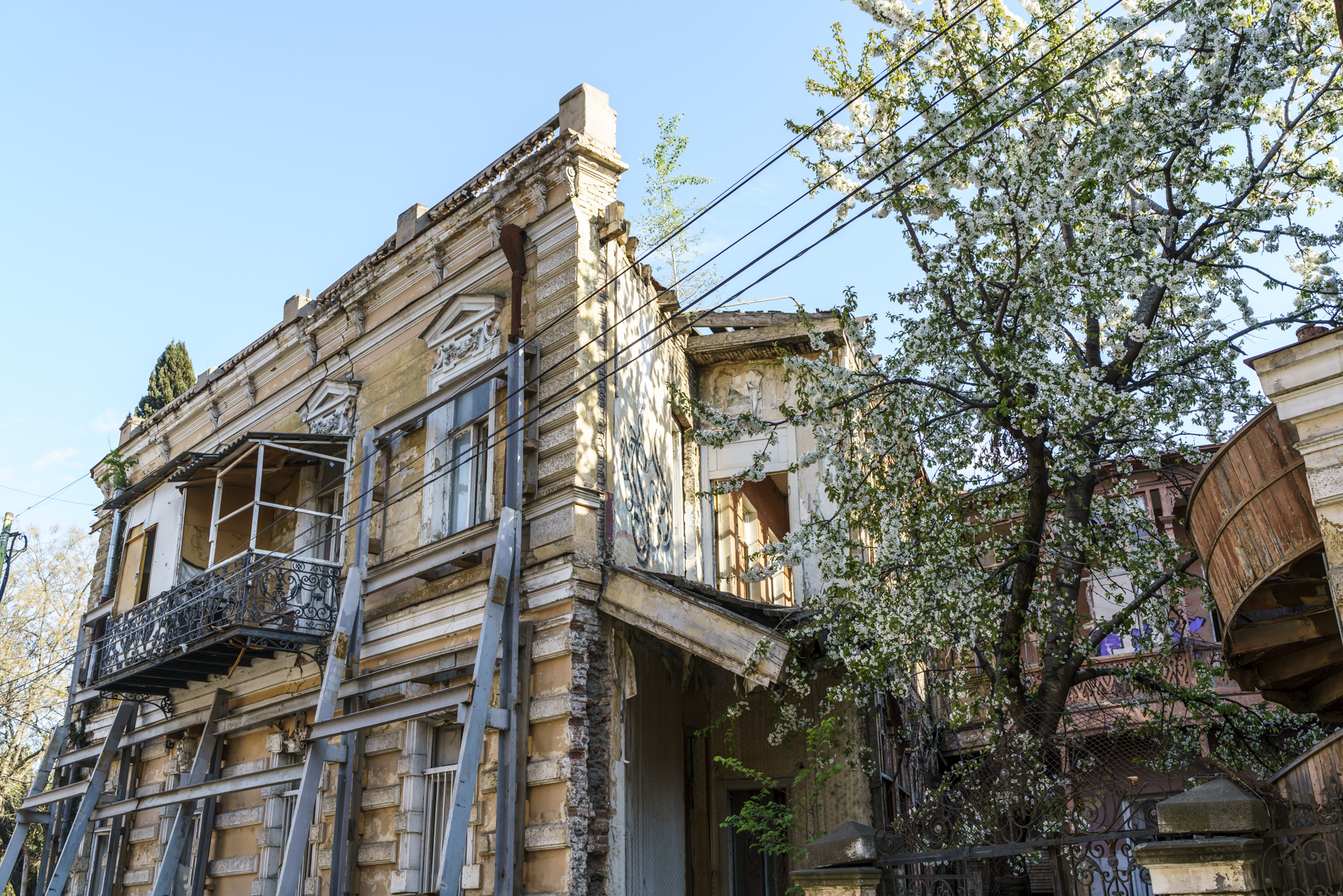 Baufällige Altstadt Tiflis