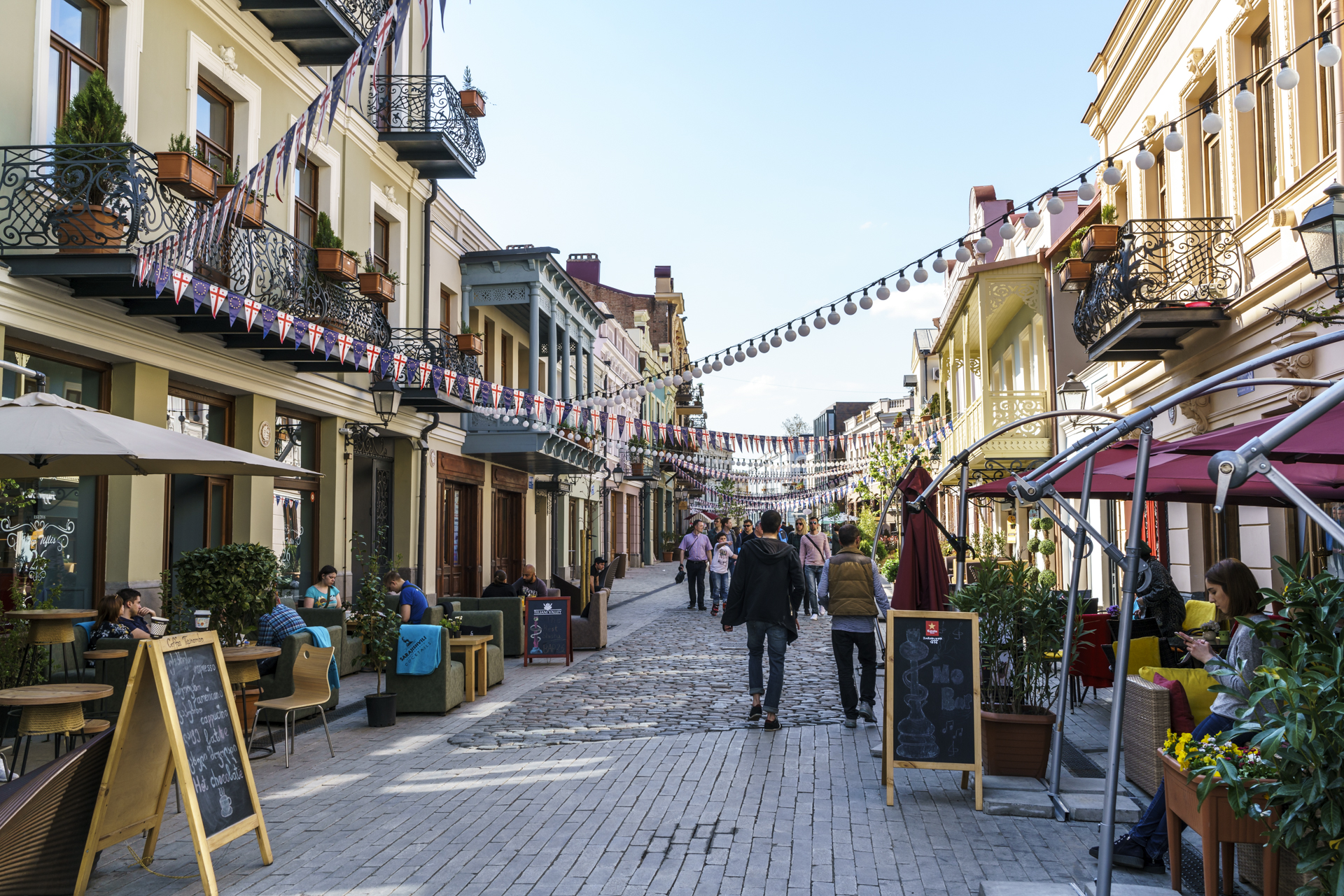 Fussgängerzone Neu-Tiflis