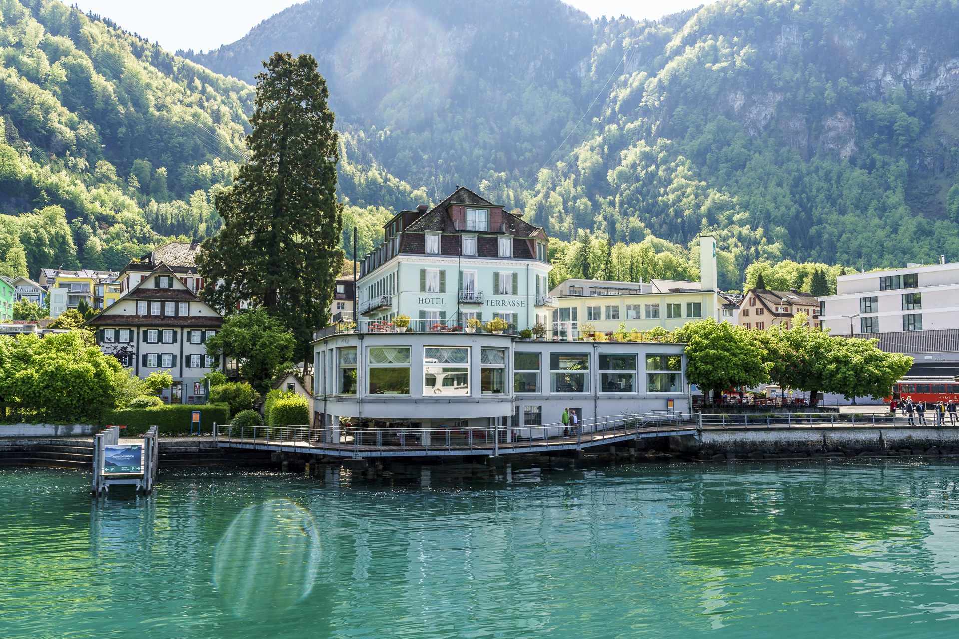 VItznau Terrasse am See