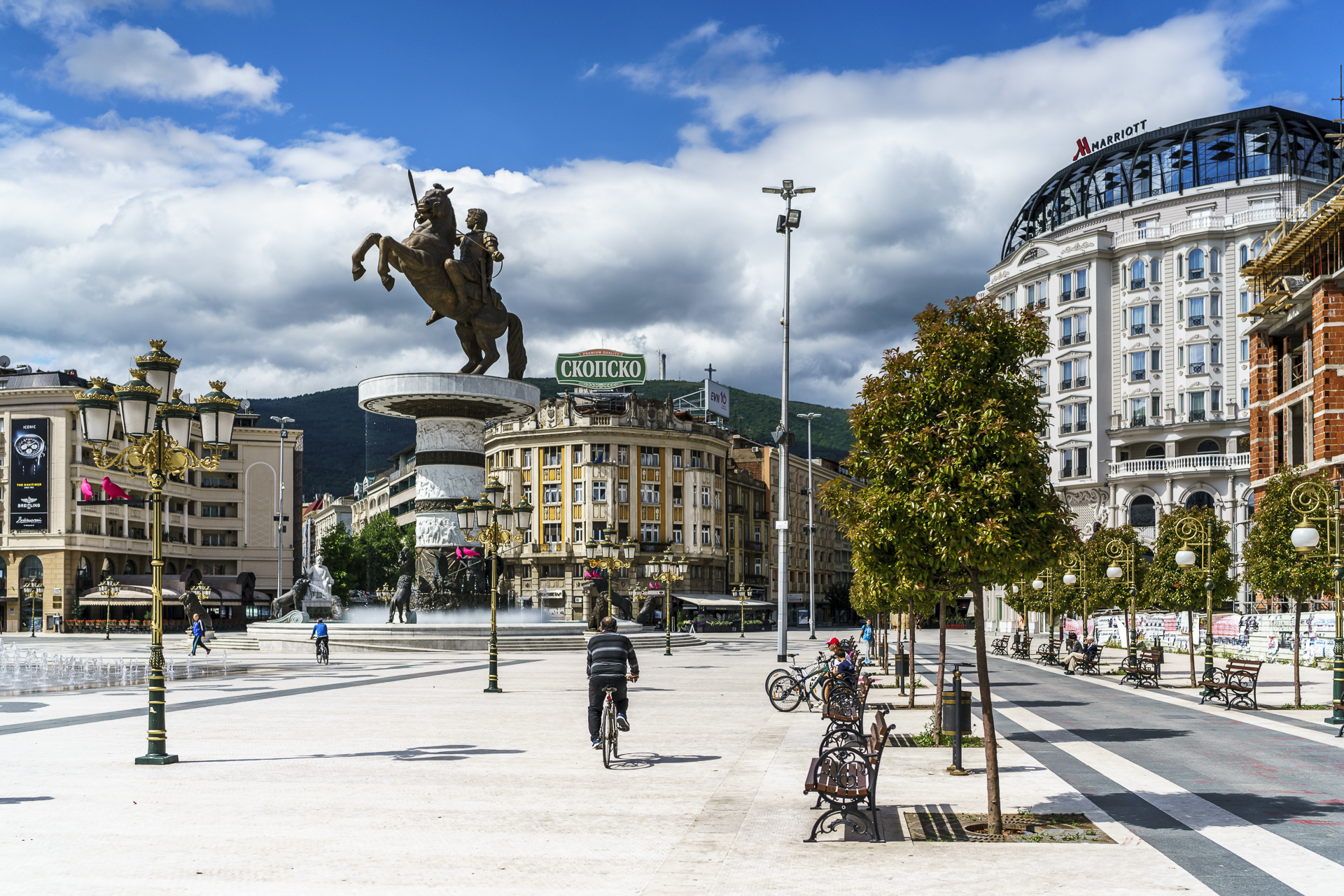 Grosser Platz Skopje