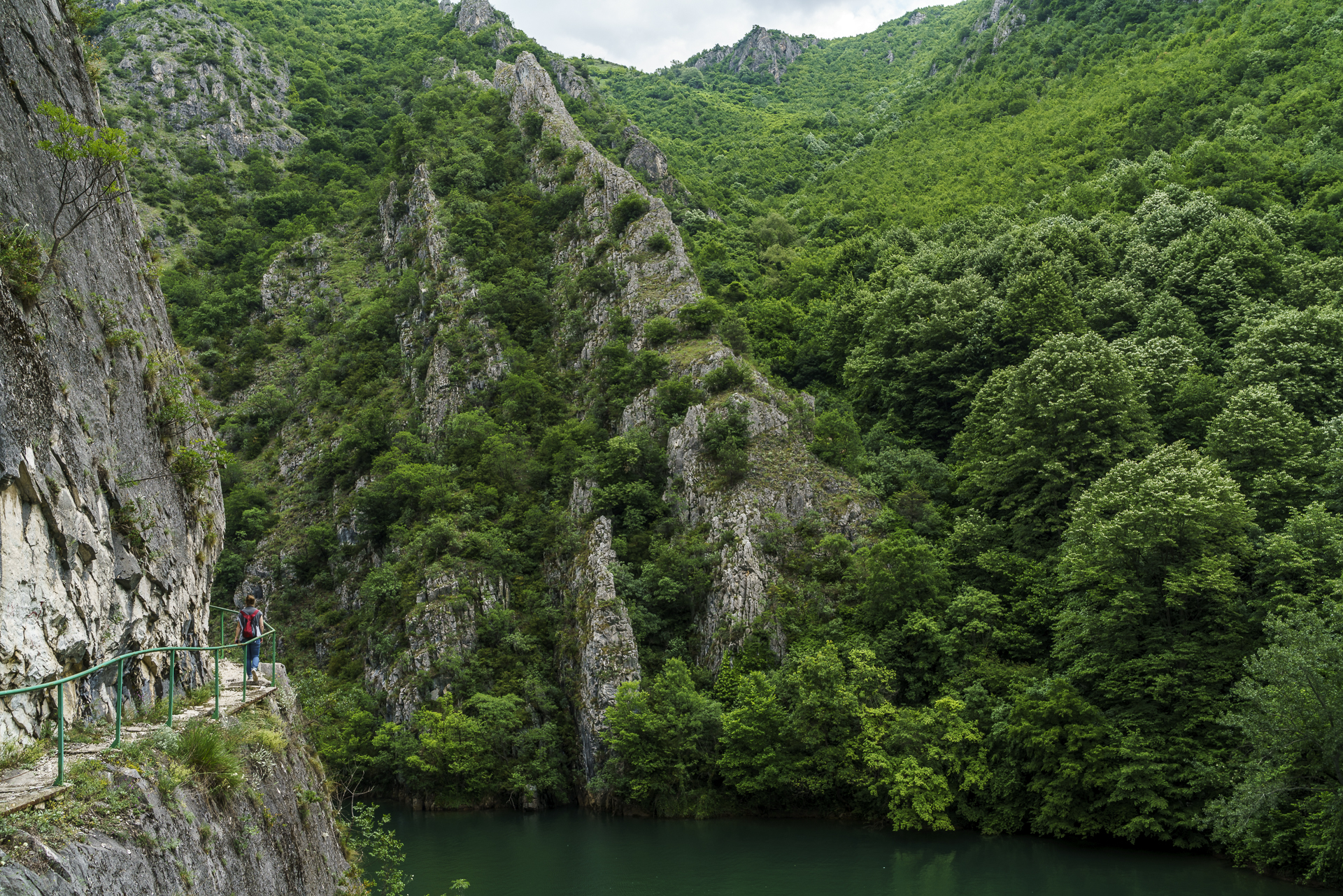 Matka Canyon Wandern