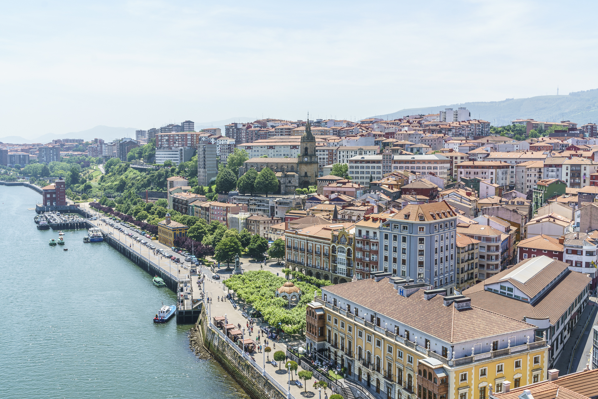 Aussicht Puente de Portugalete Bilbao