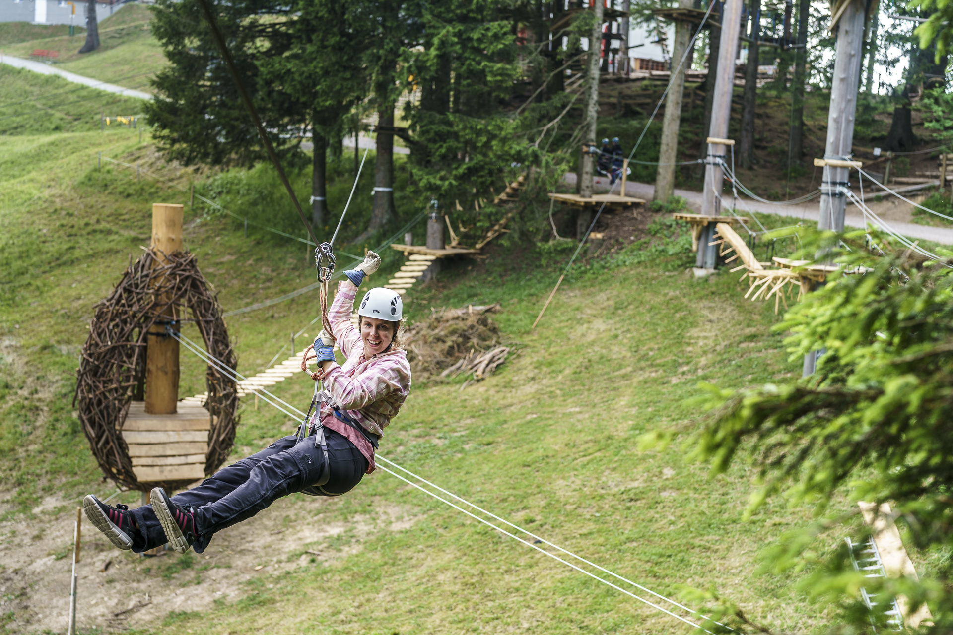 Zipline Seilpark Fränkmüntegg