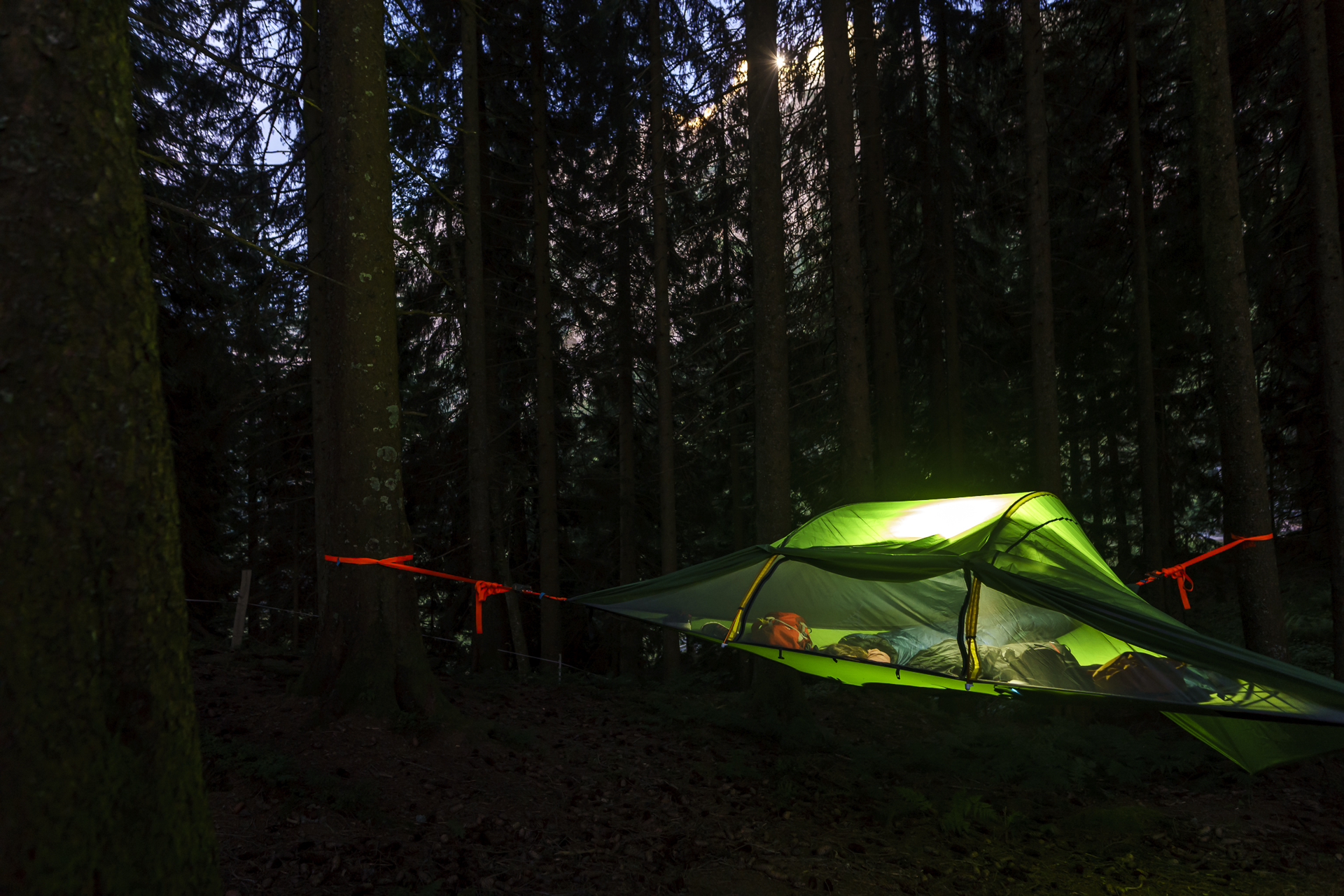 Tree Tent Beleuchtet