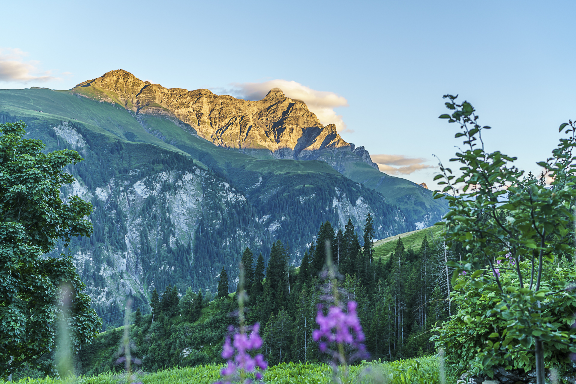 Abendstimmung im Safiental