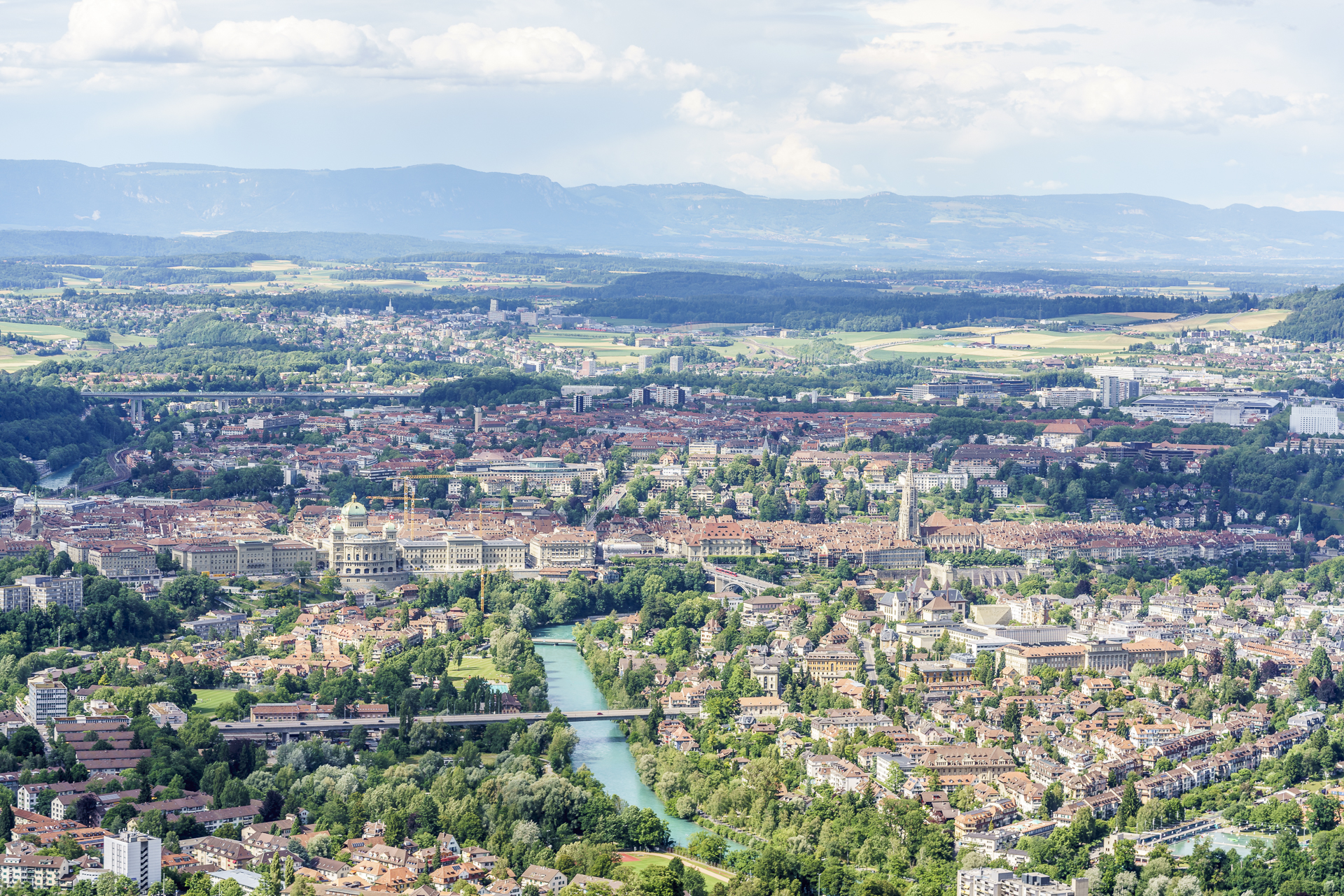 Gurten Zimmerausblick