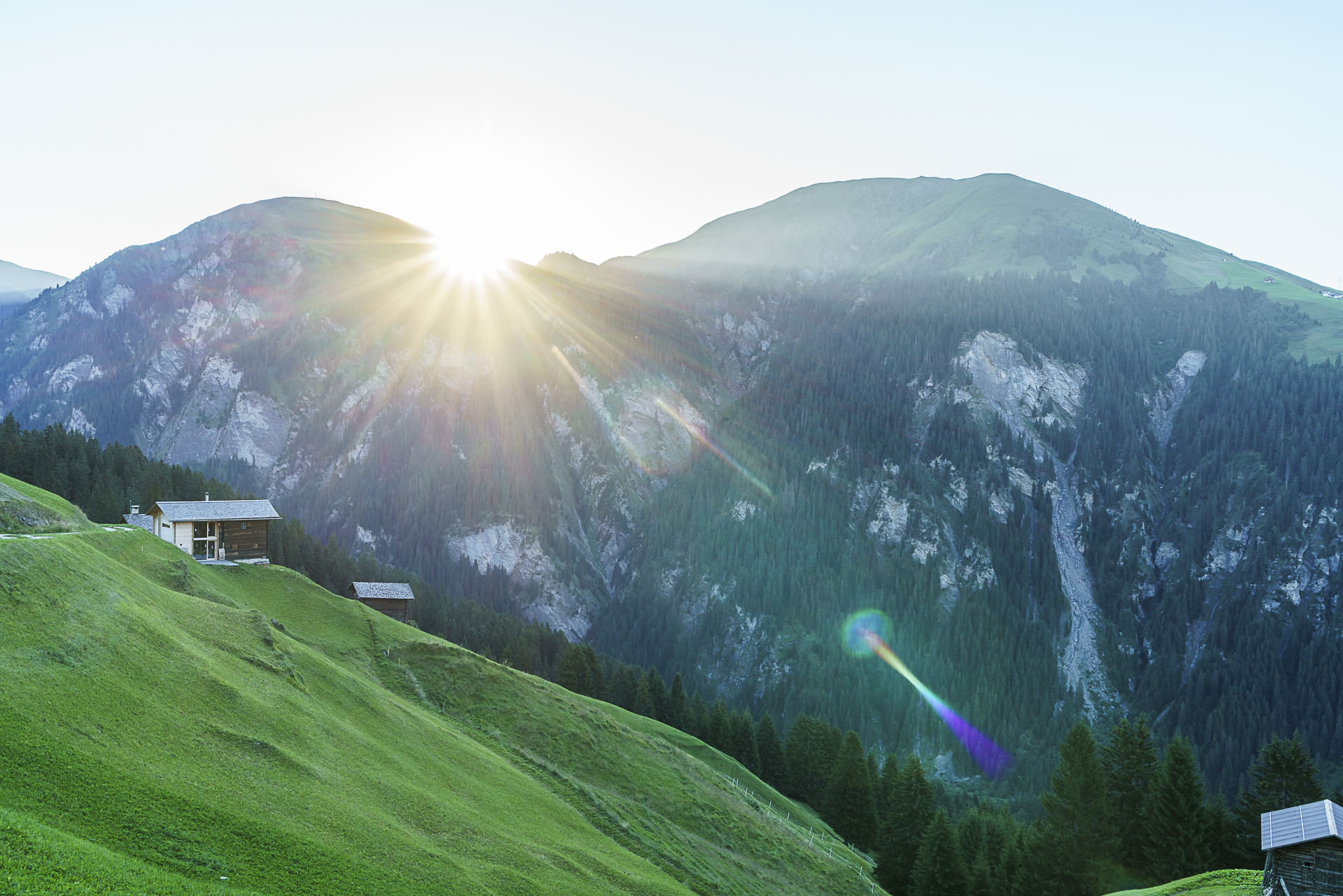 Sonnenaufgang Safiental