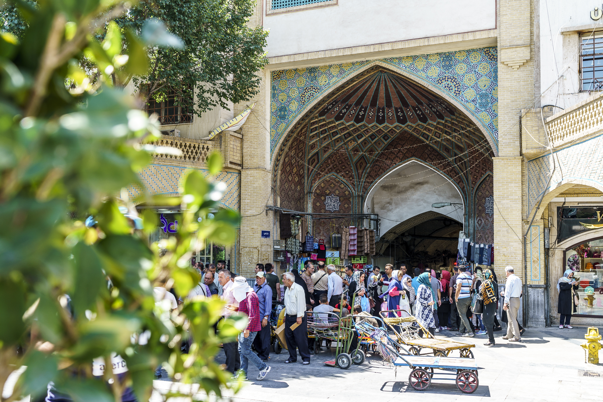 Teheran Grosser Basar Tor