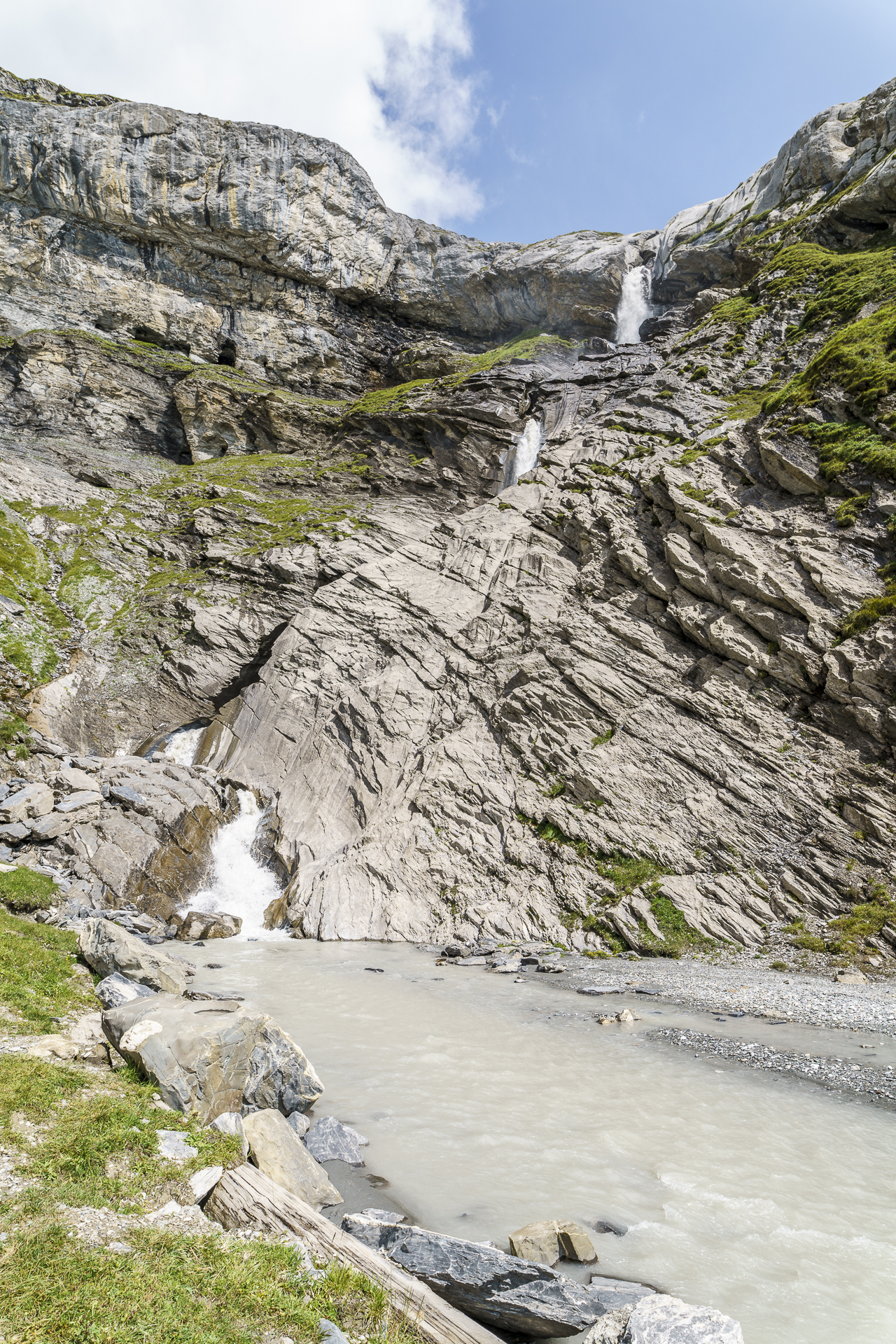 Wasserfall Segnesboden