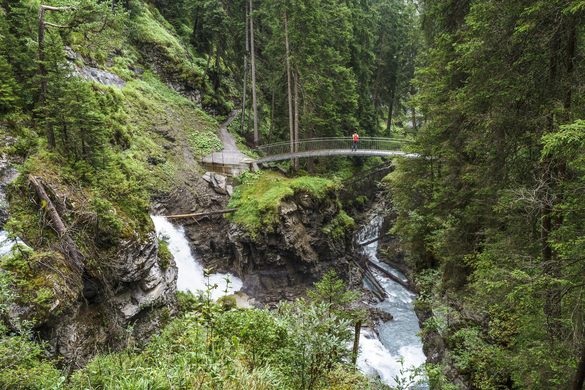 Wasserweg Flims Brücken