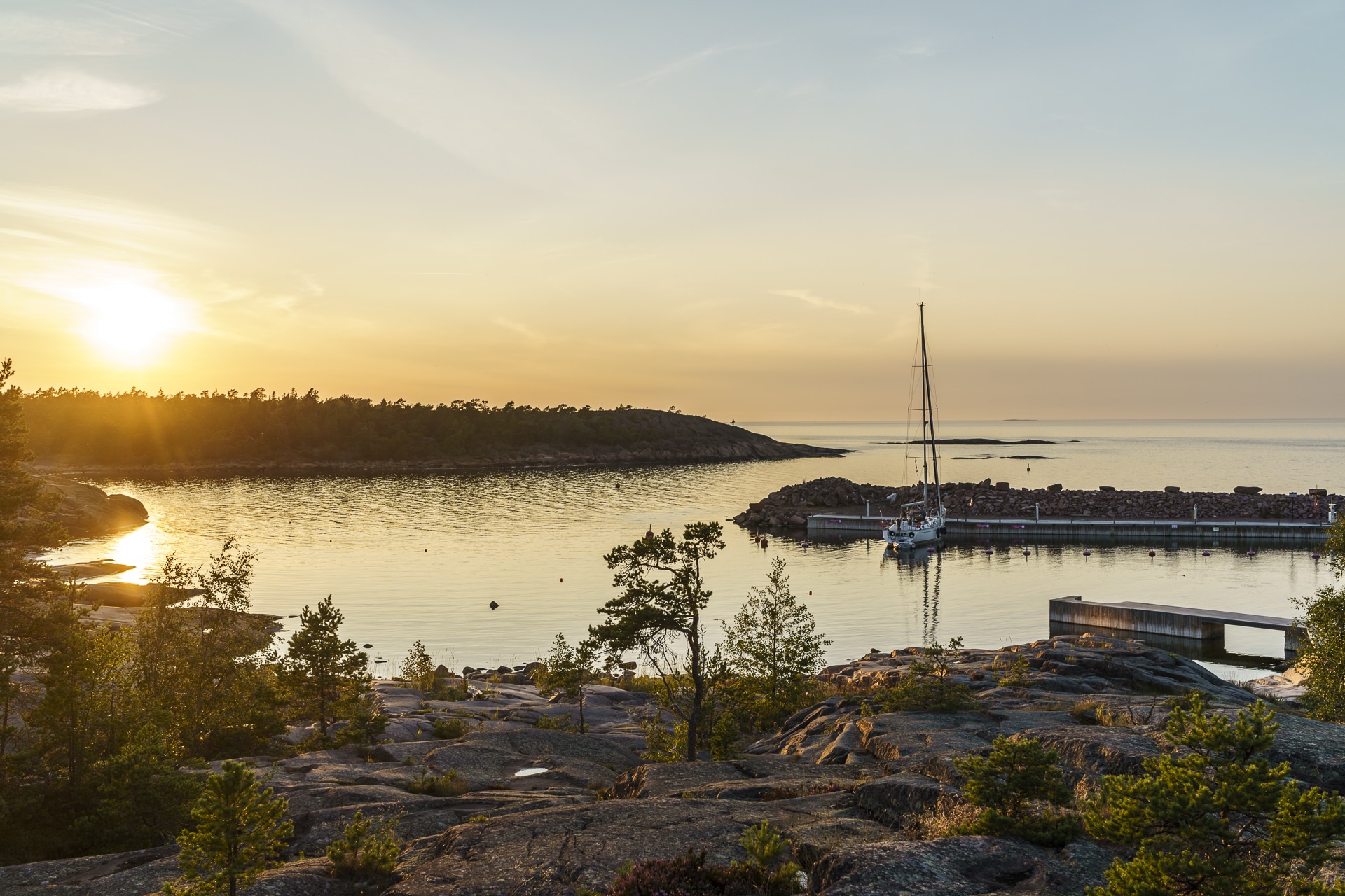 Abendstimmung Havsvidden