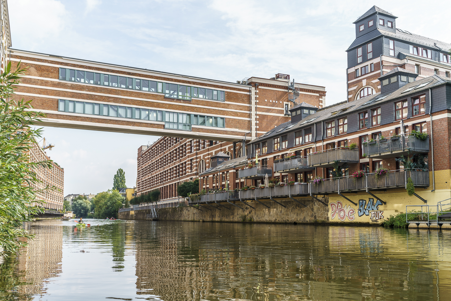 Weisse Elster Leipzig Kanufahren