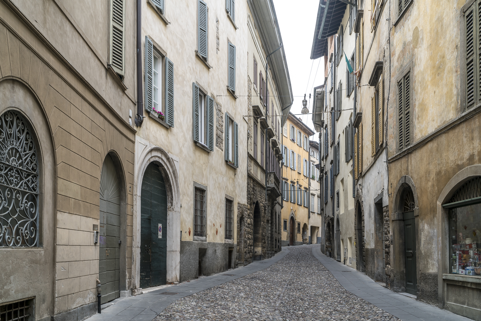 Bergamo Altstadtgassen
