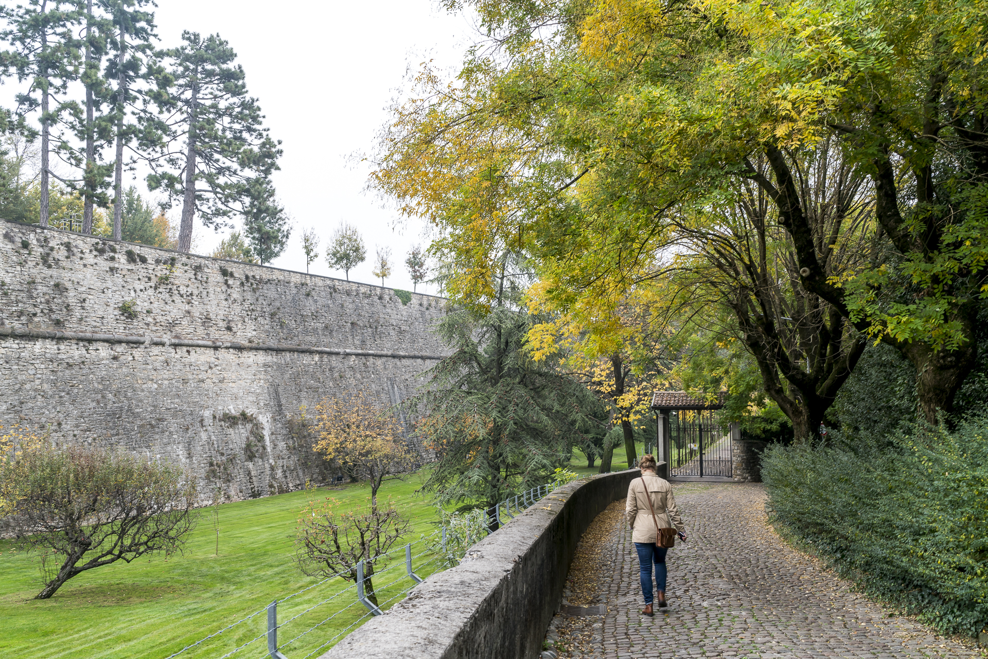 Stadtmauer Bergamo