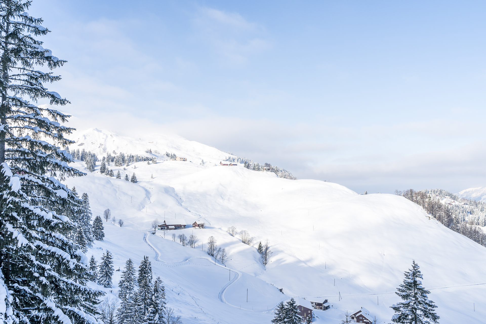Wintersportort Stoos Zentralschweiz