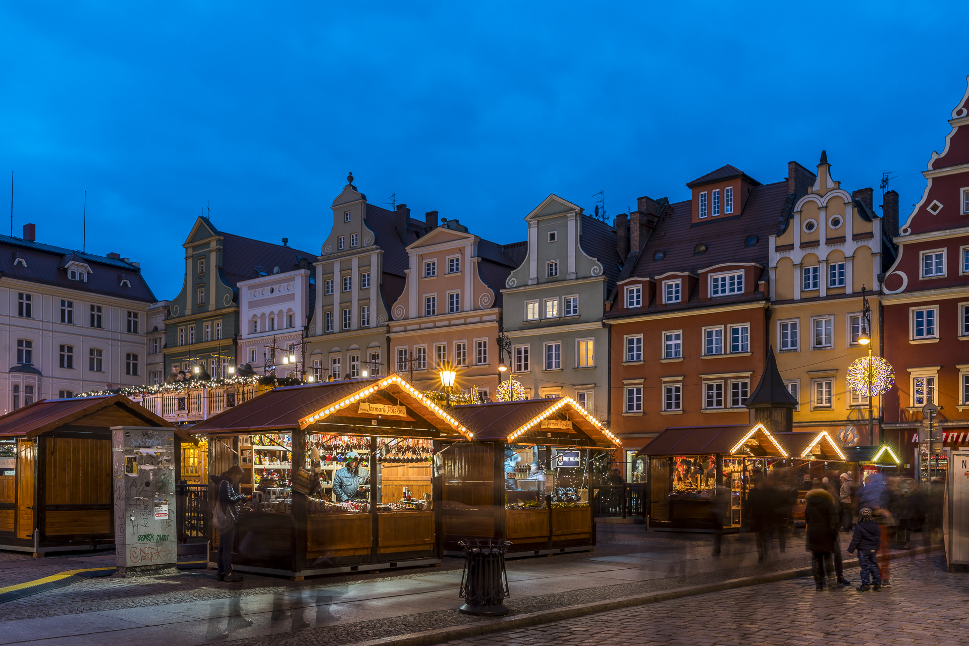 Wroclaw Weihnachtsmarkt Stadtzentrum