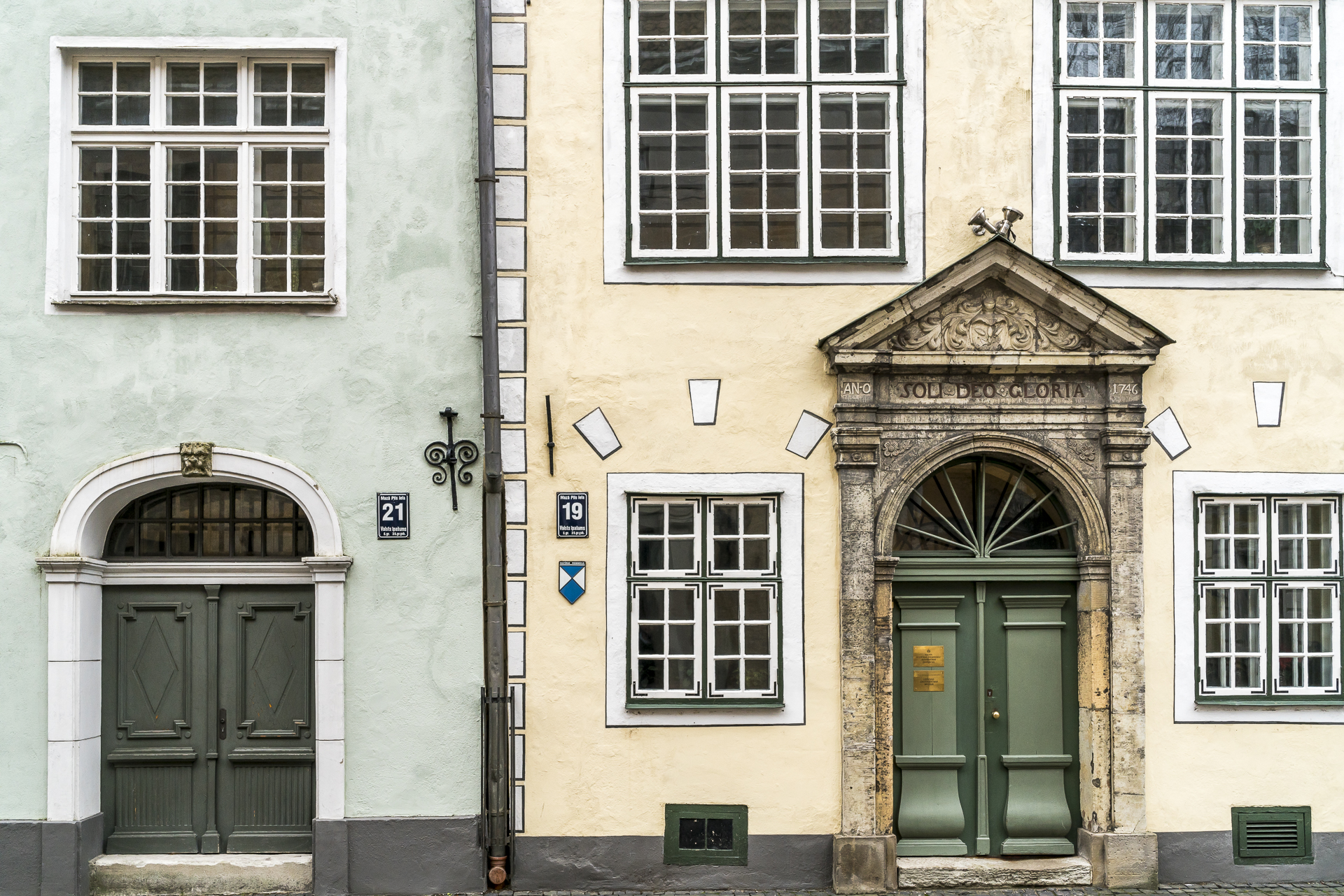 Historische Gebäude Altstadt Riga