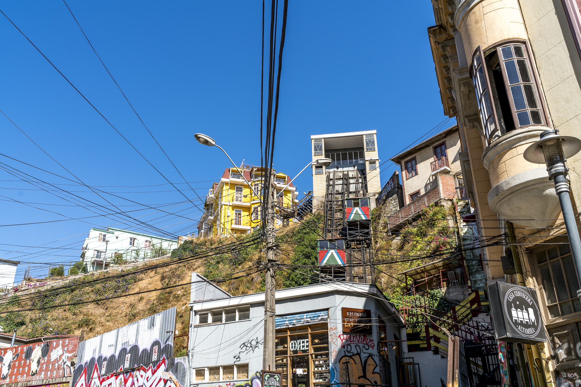Ascensor Reina Victoria Valparaiso