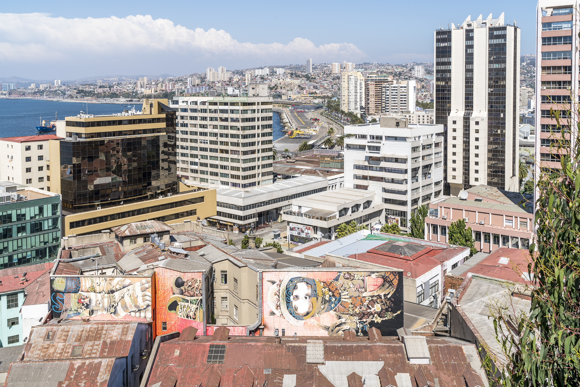 Bucht von Valparaiso