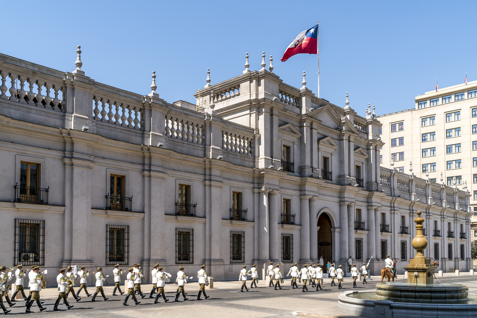 Palacia de la Moneda Santiago de Chile