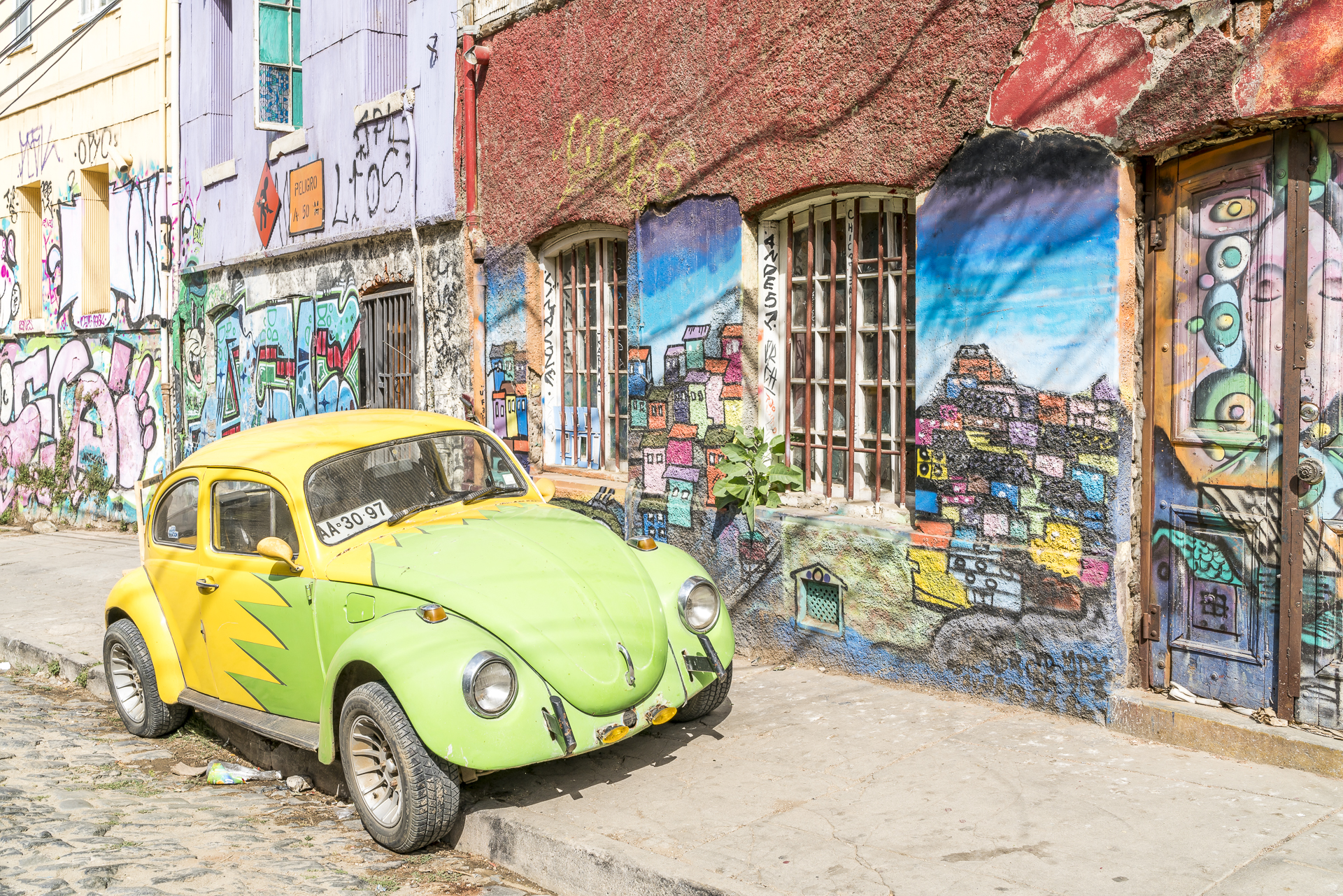 Streets of Valparaiso