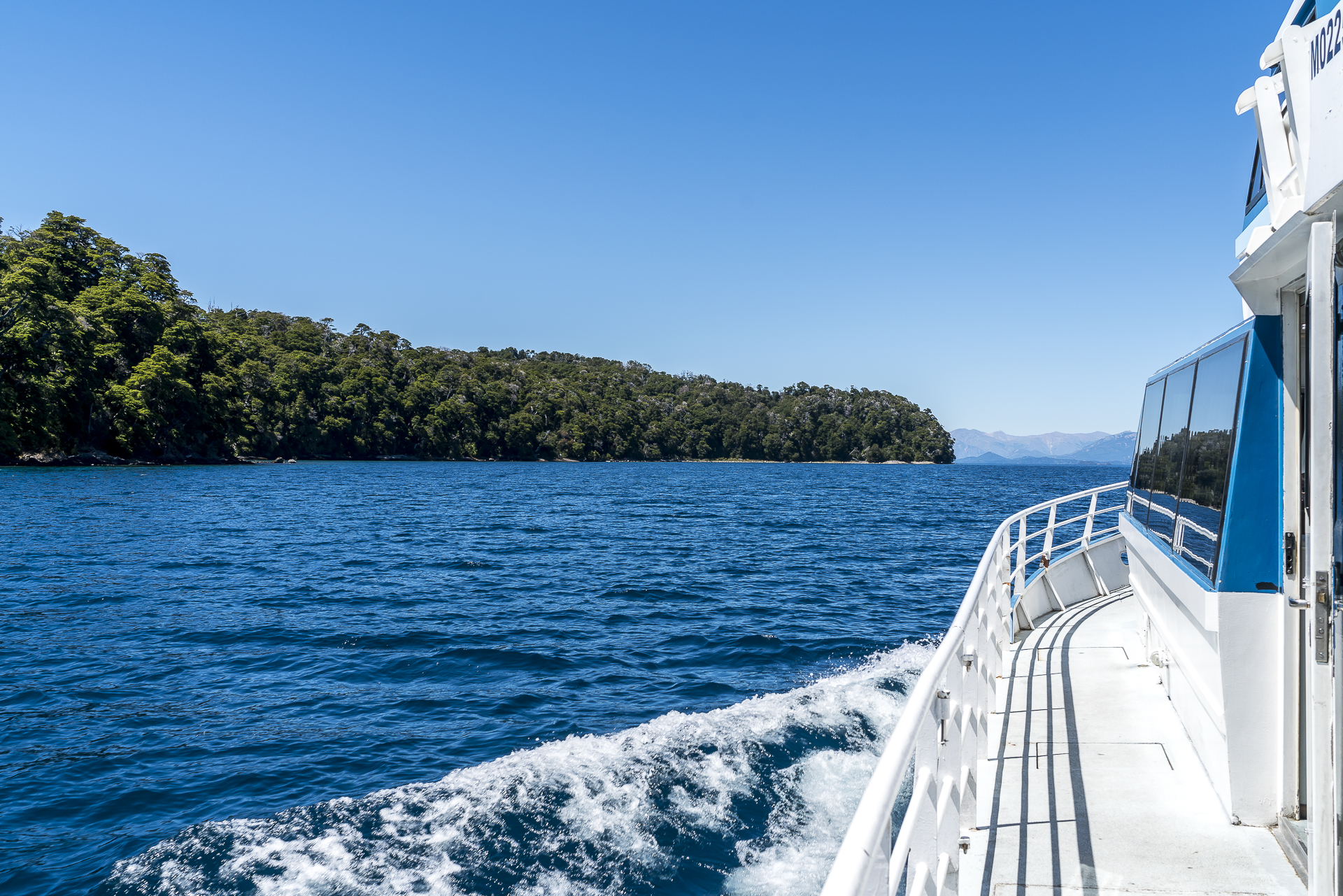 Bootsfahrt mit Patagonia Argentina Catamaran