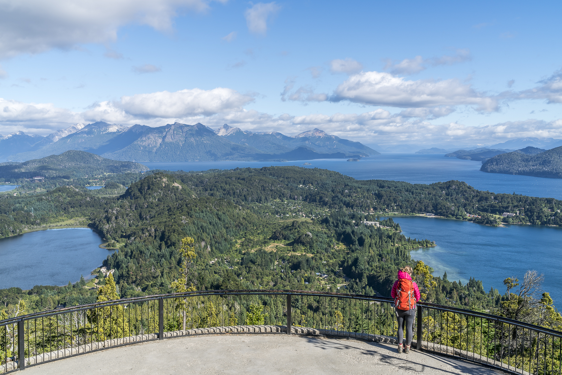 Ausblick vom Cerro Campanario bei San Carlos de Bariloche