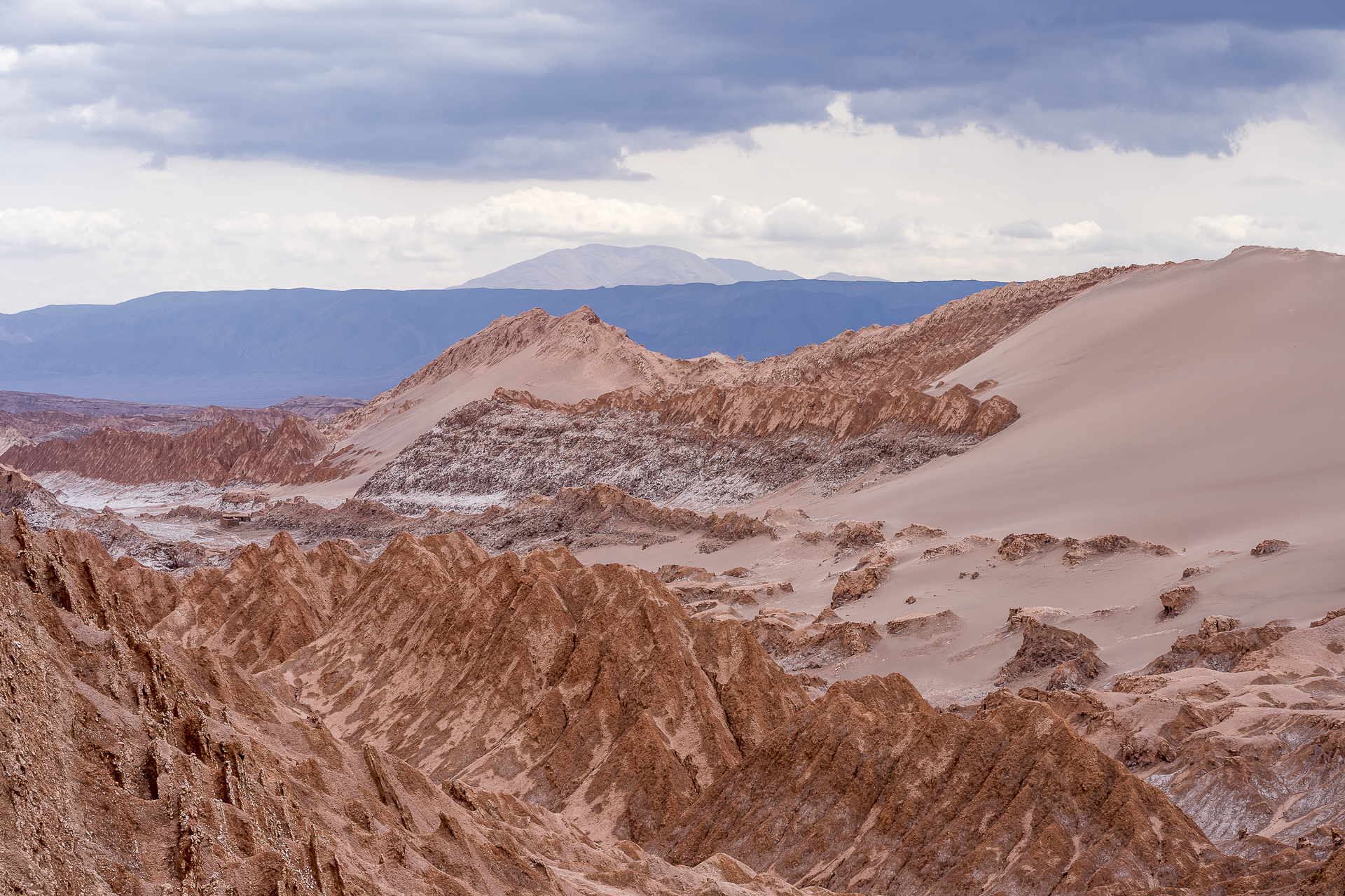 Landschaften im Valle de la Luna