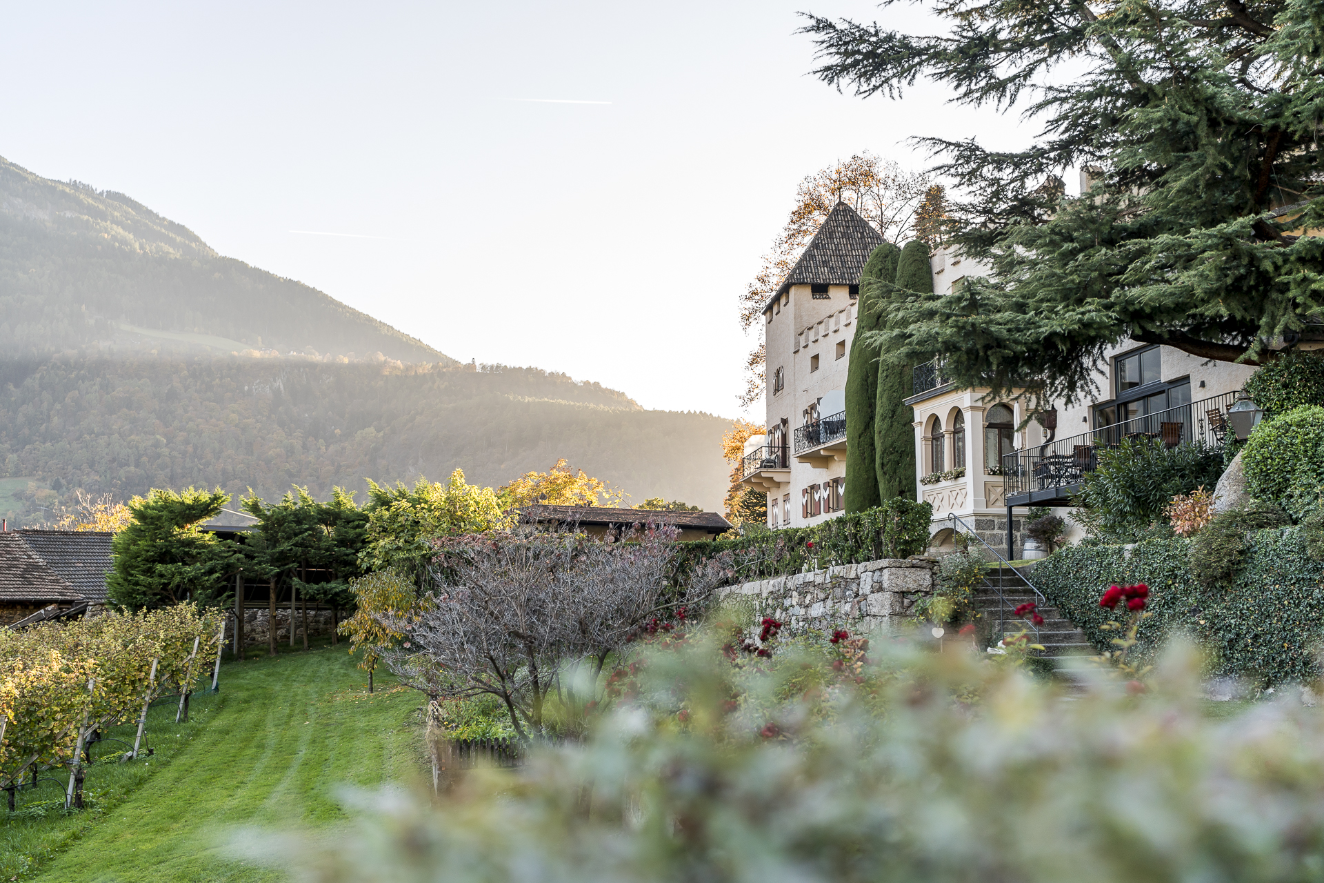 Schloss Plars Wine & Suites Algund Südtirol