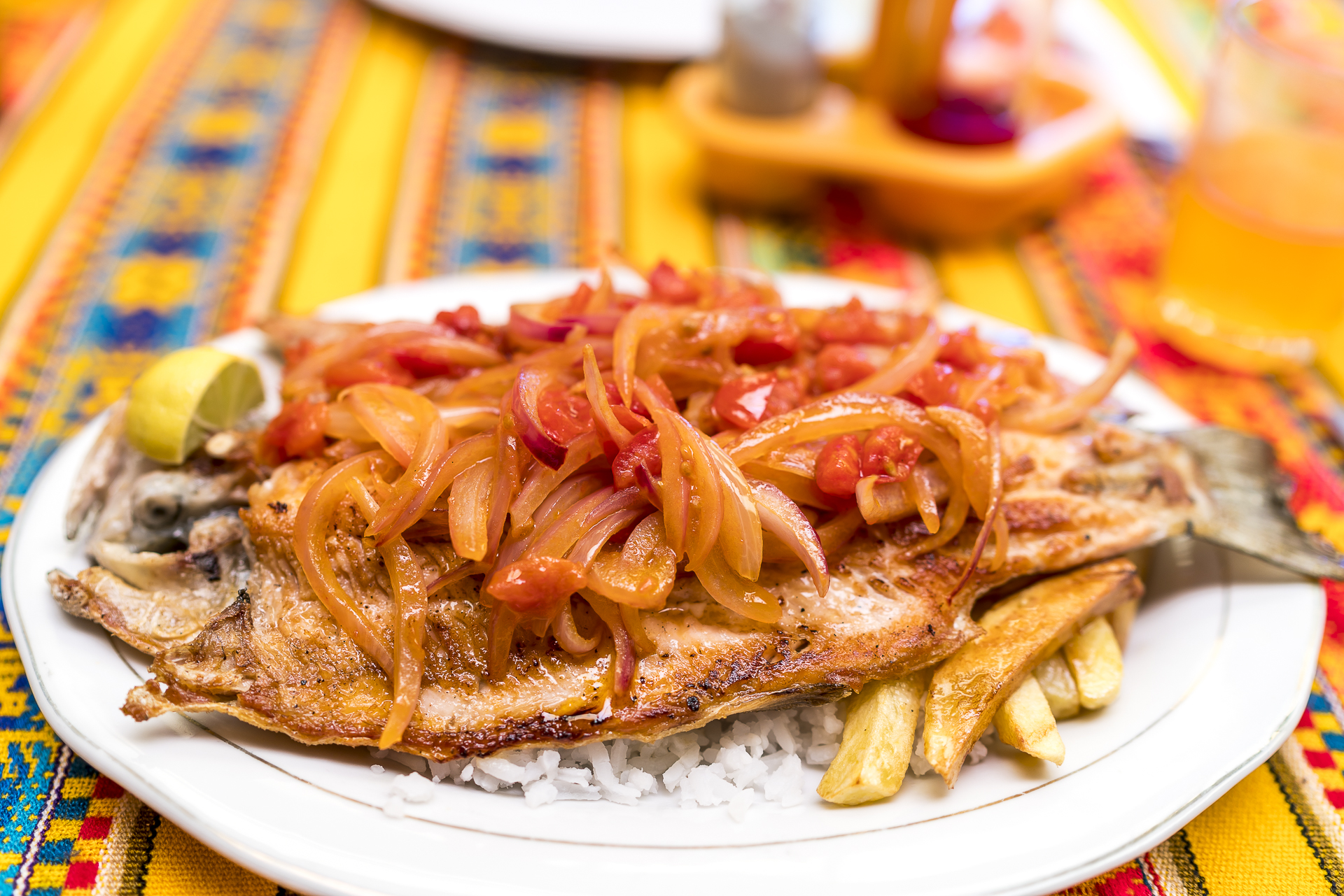 Fisch am Titicacasee