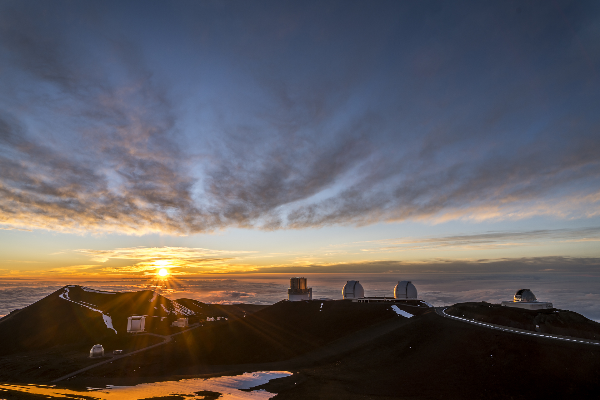 Sonnenuntergang Mauna Kea