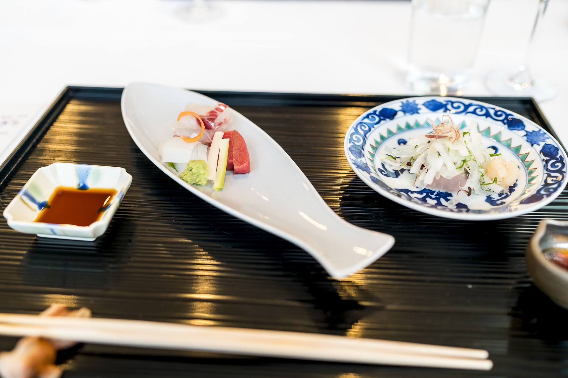 Dinner im Benesse House Museum Restaurant Issen