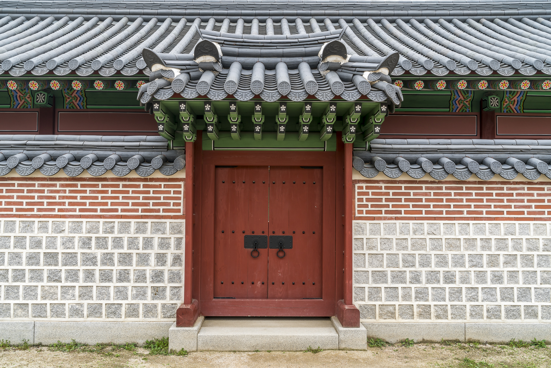 Gyeongbokgung Palastanlage Seoul Südkorea