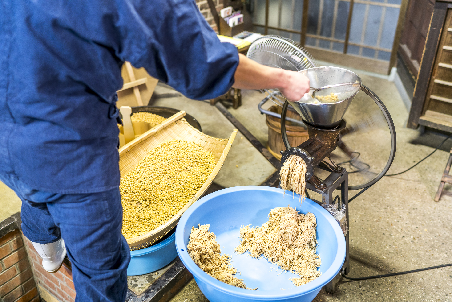 Miso Herstellungsprozess