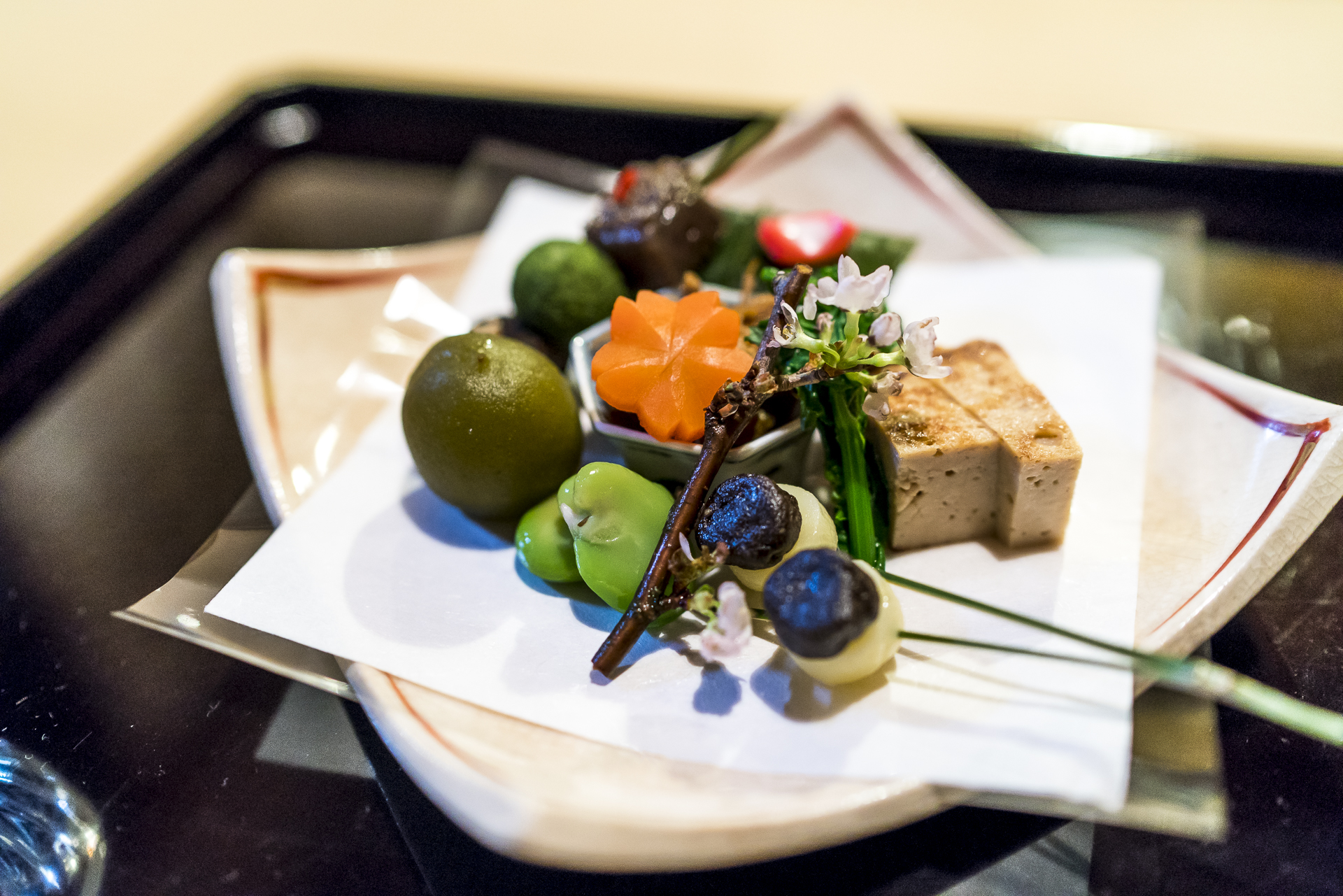 Restaurant Kakusho Kaiseki Menu in Takayama