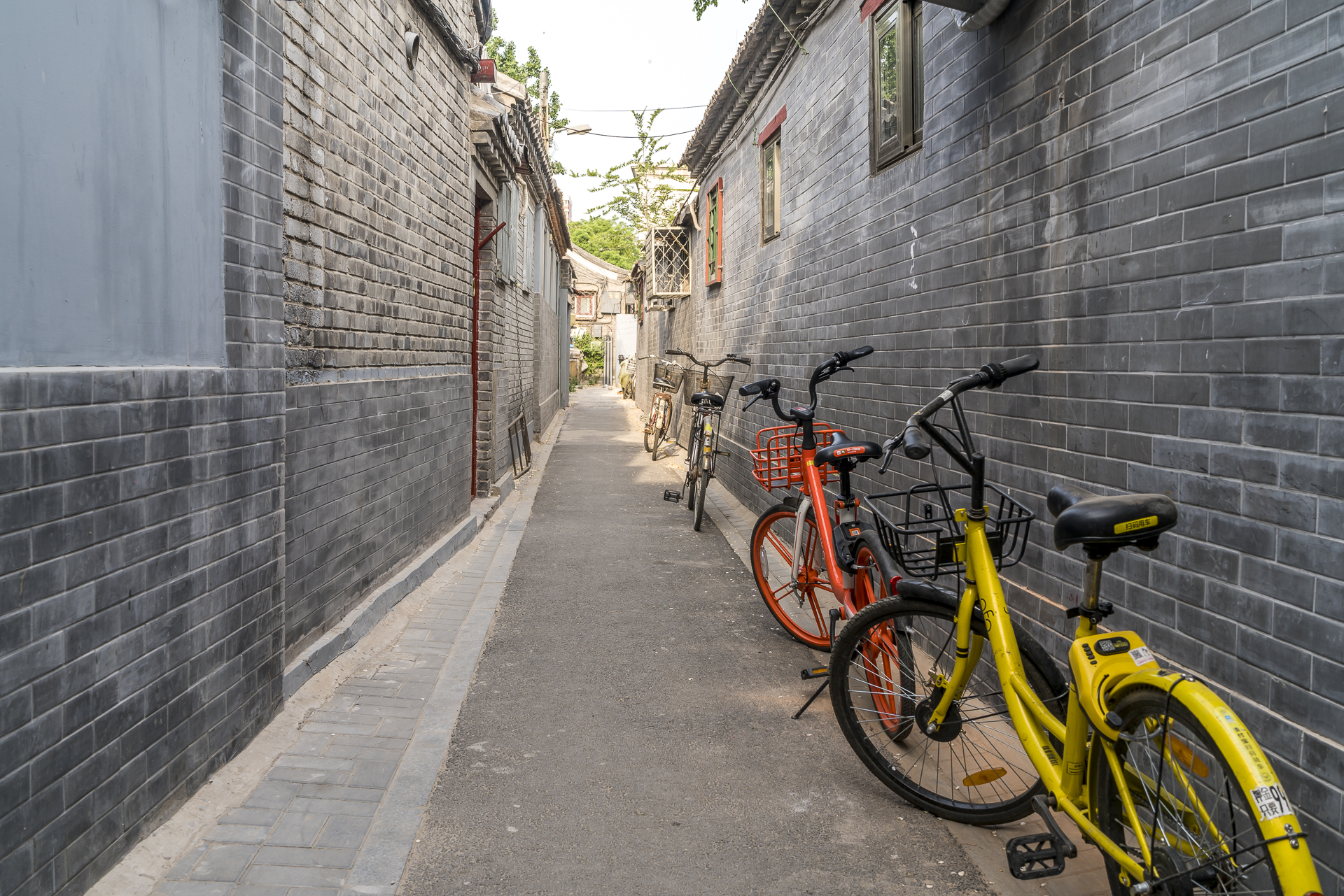 Hutong in Peking