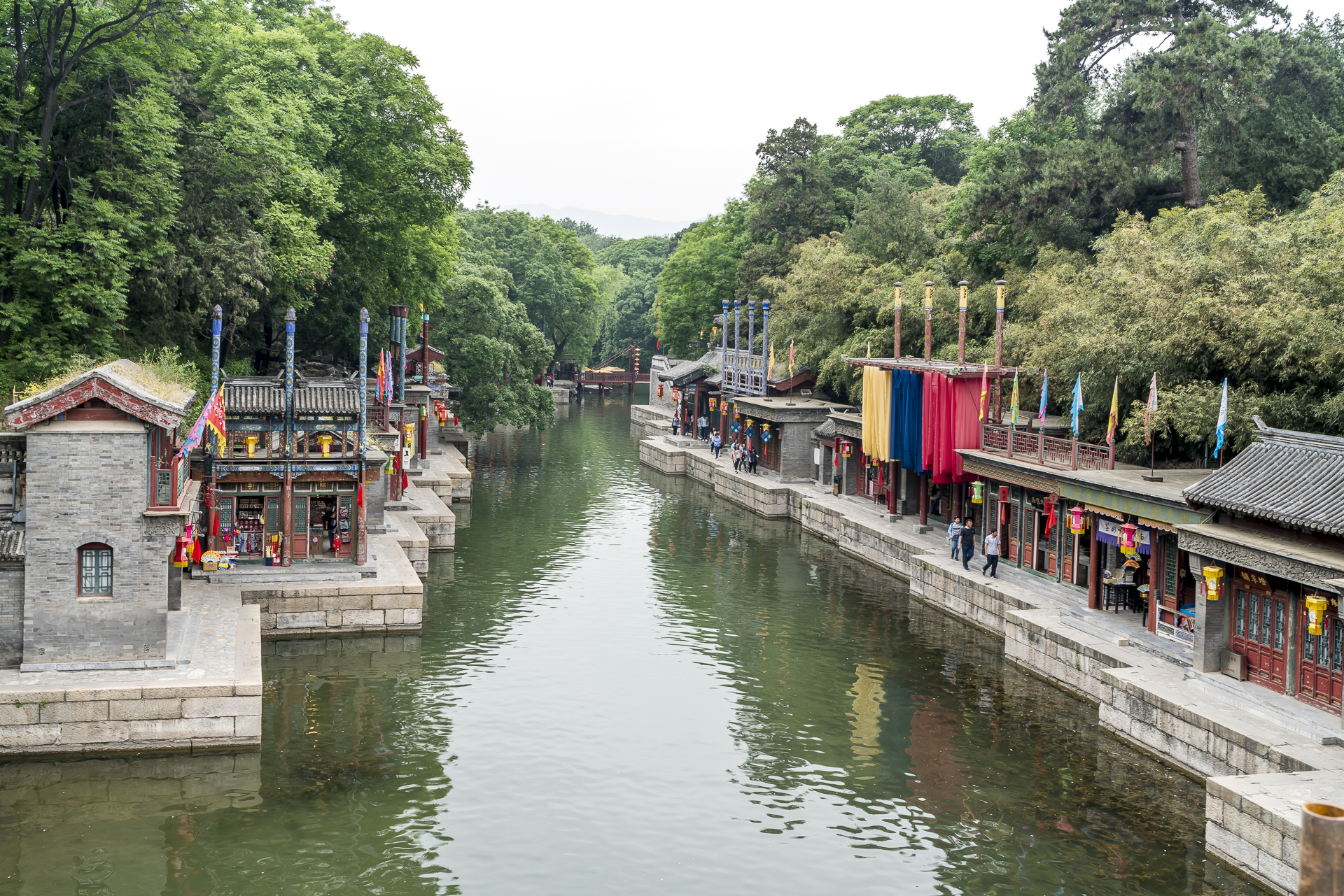 Peking Sommerpalast Kanal